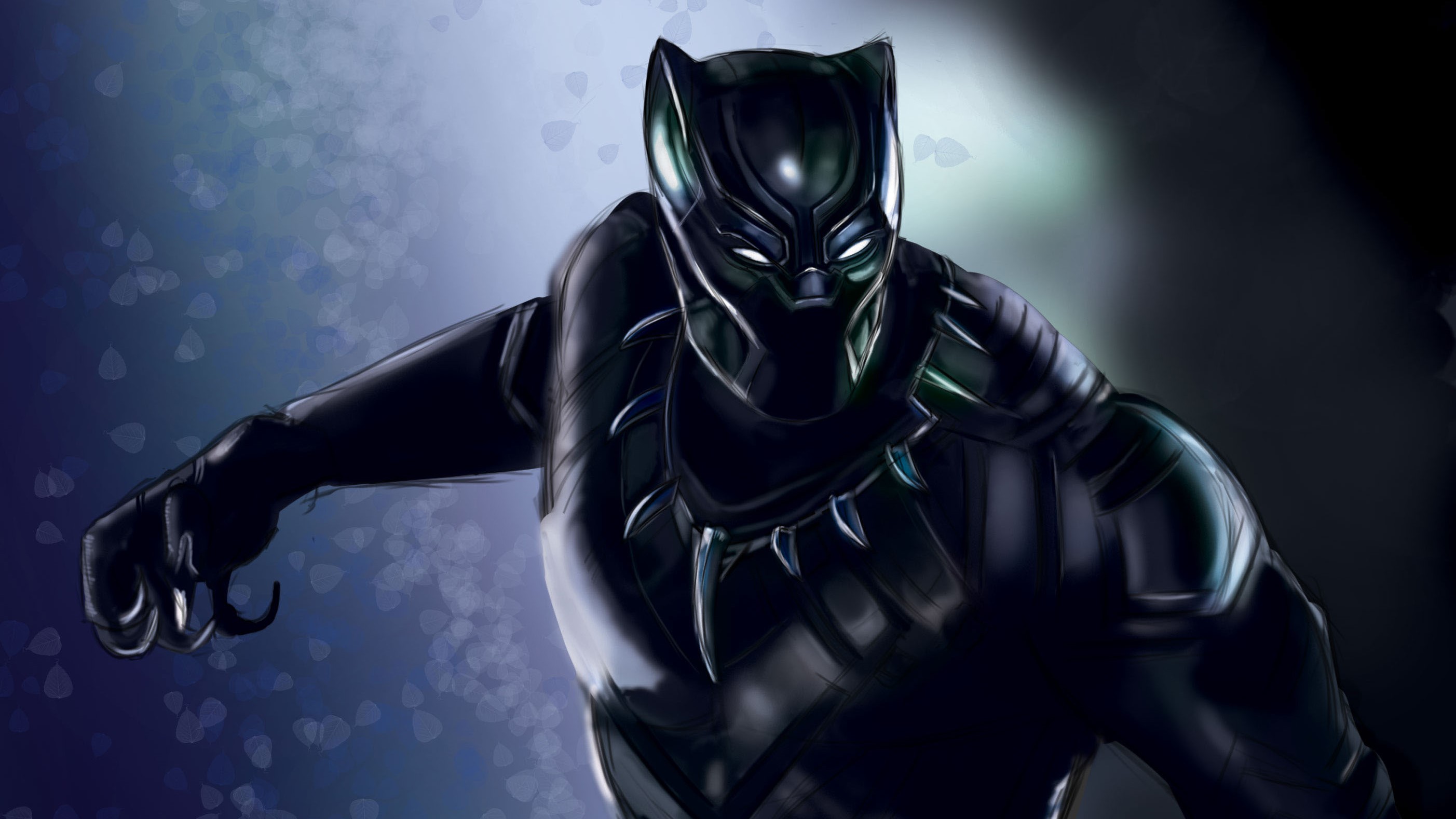 black panther, hd, superheroes, behance, artwork, HD Wallpaper