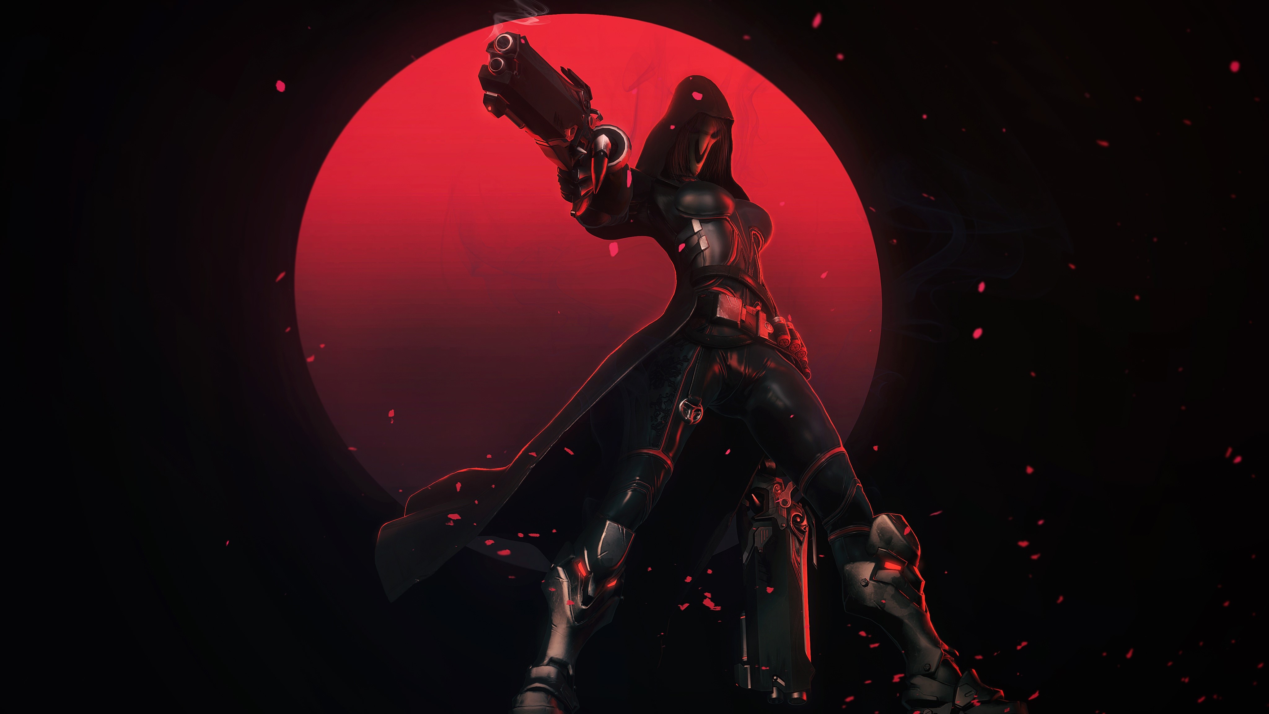 reaper overwatch, overwatch, games, xbox games, ps games, pc games, hd, 4k, 2019 games, deviantart, artist, artwork, digital art, HD Wallpaper