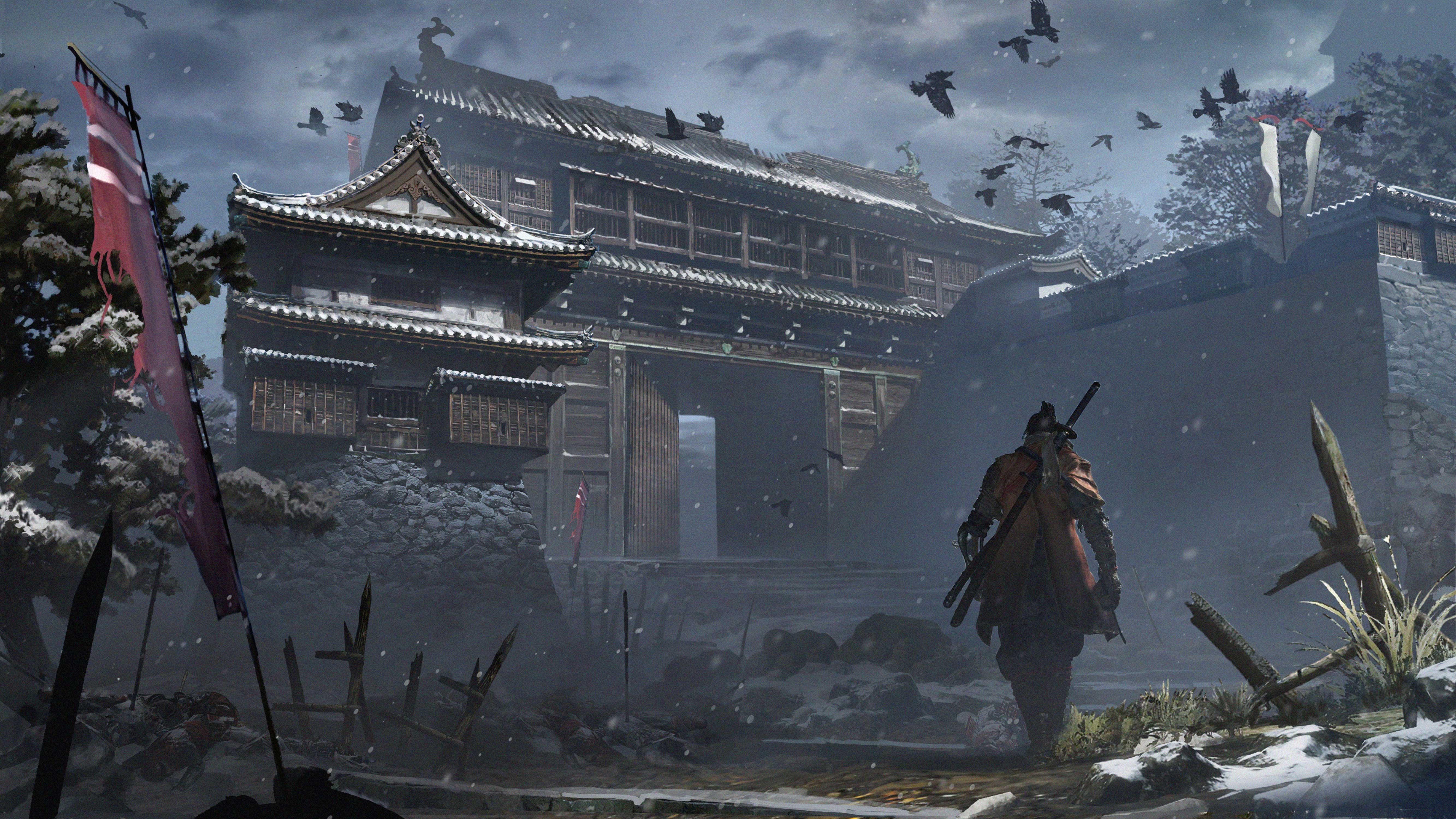 sekiro shadows die twice, 2019 games, games, hd, 4k, 5k, concept art, HD Wallpaper