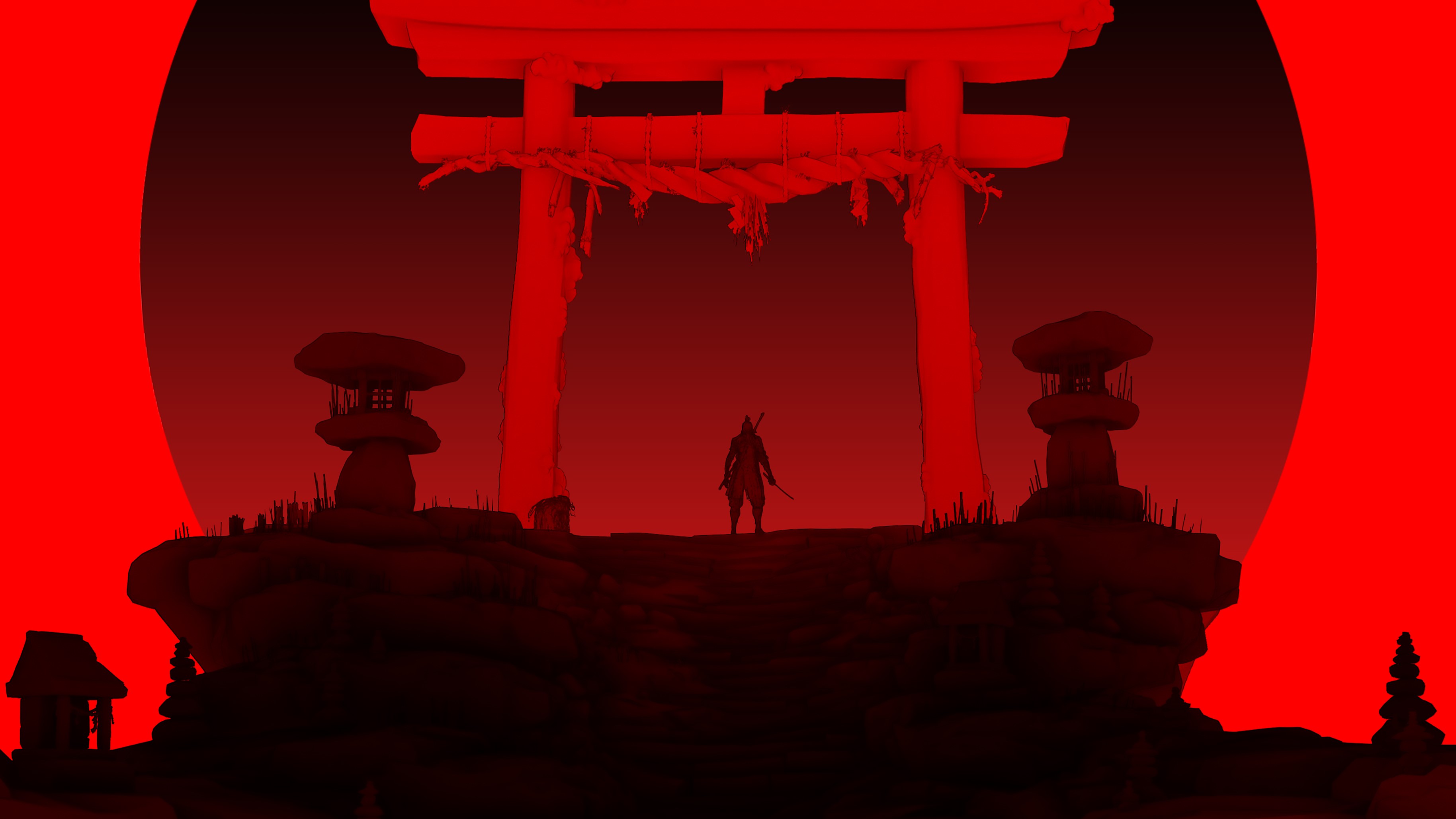sekiro shadows die twice, 2019 games, games, hd, 4k, artist, artwork, digital art, HD Wallpaper