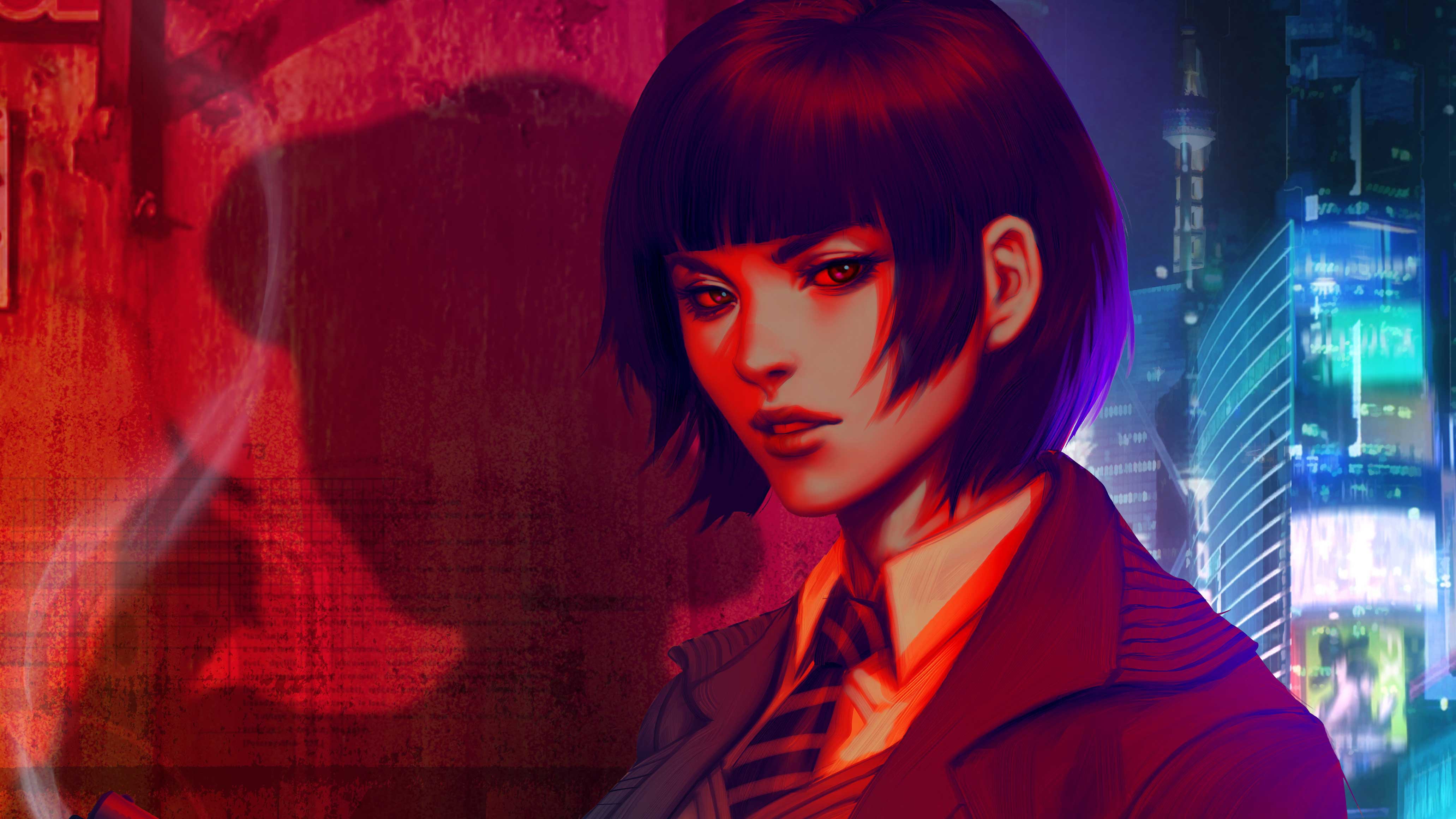 artist, hd, 4k, artwork, gun, HD Wallpaper