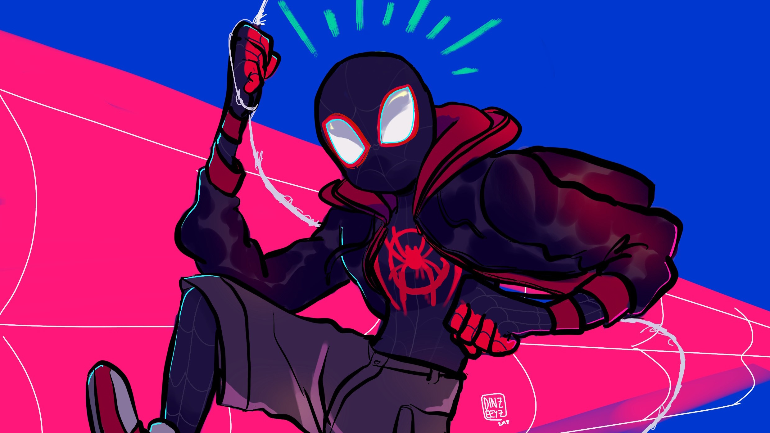 spiderman, hd, superheroes, artwork, digital art, behance, HD Wallpaper