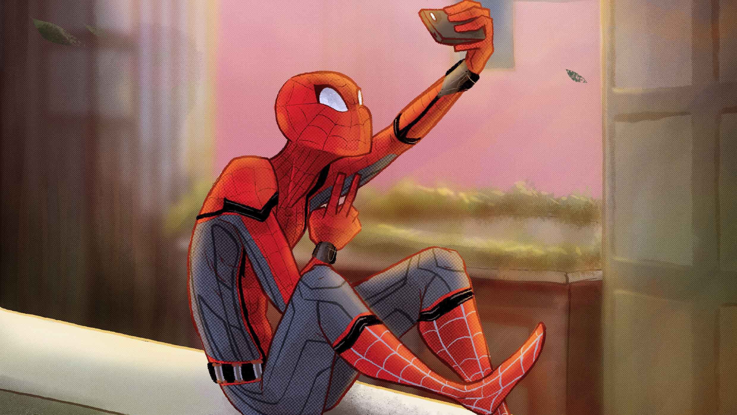 spiderman, hd, superheroes, artwork, digital art, behance, HD Wallpaper