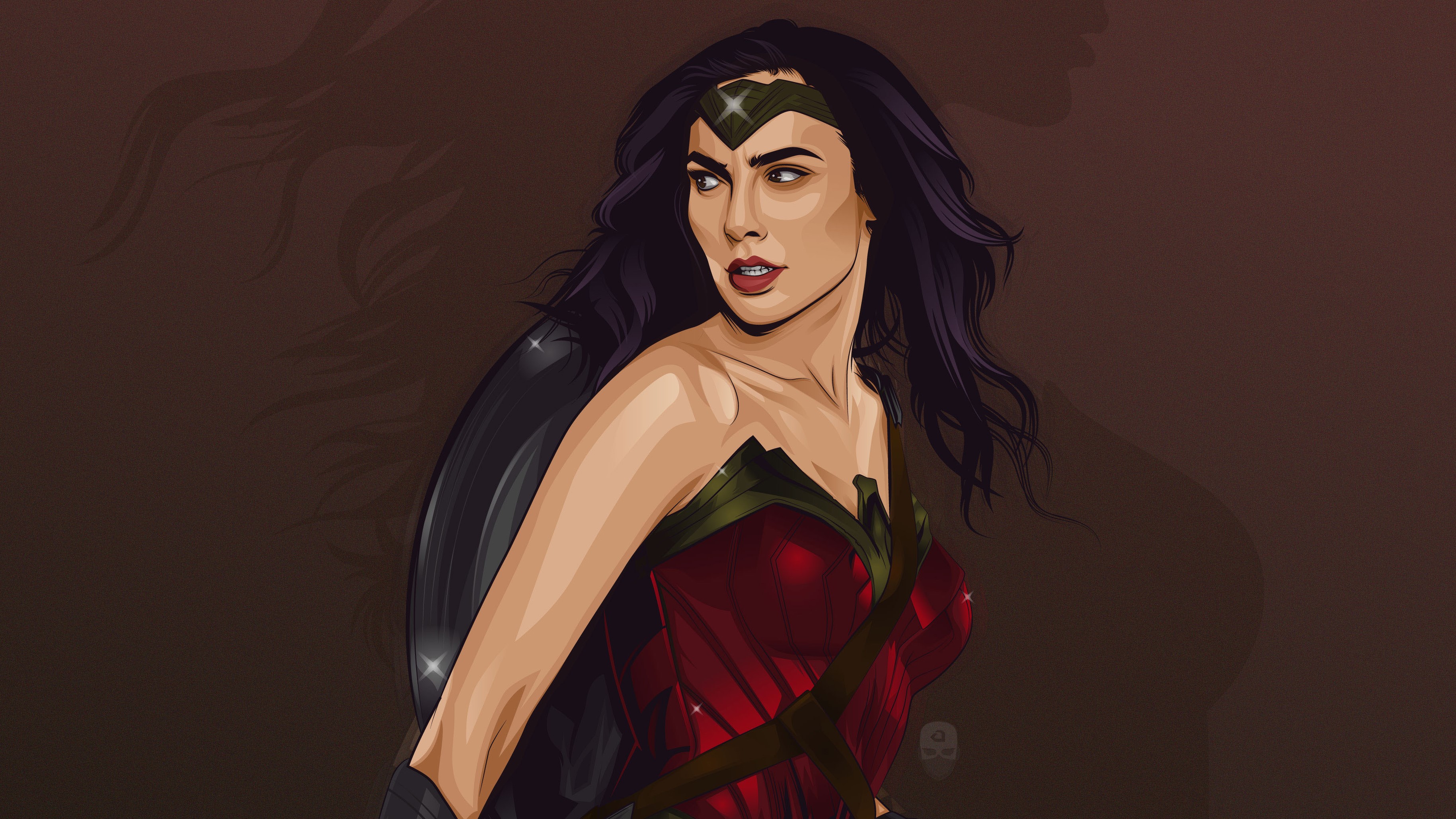 wonder woman, hd, superheroes, artist, artwork, digital art, behance, HD Wallpaper