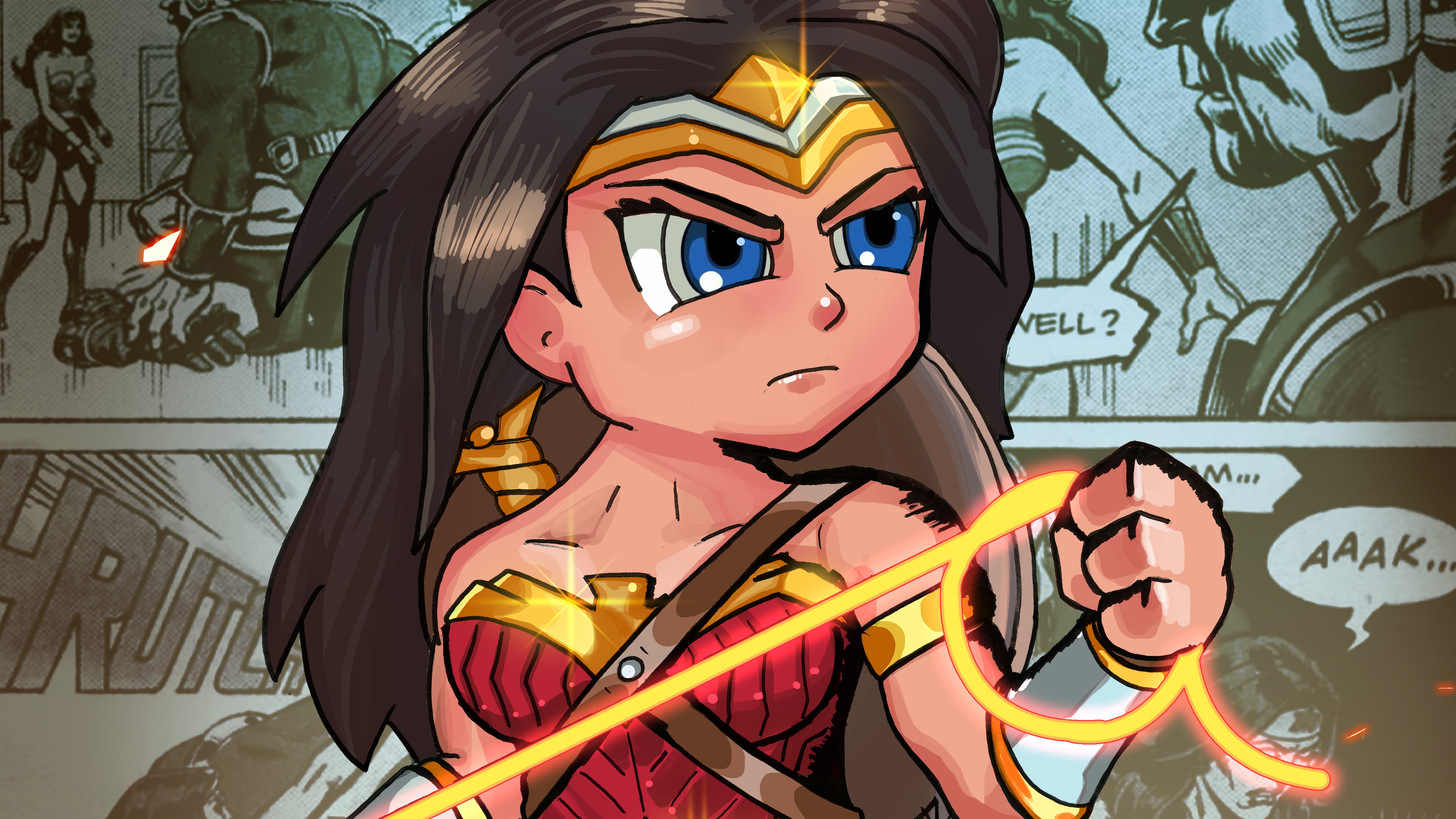 wonder woman, superheroes, hd, 4k, 5k, HD Wallpaper