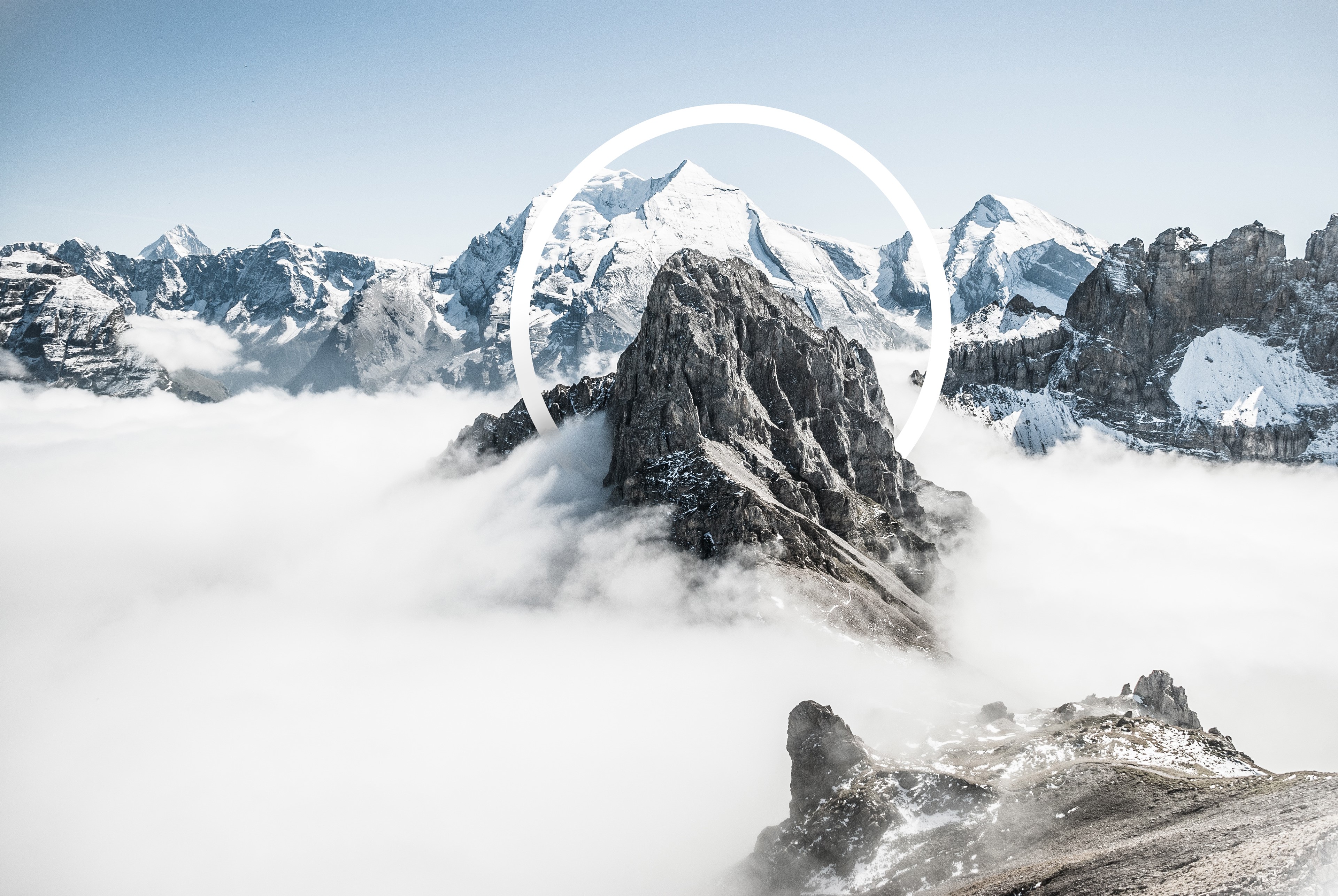 abstract, nature, hd, winter, 4k, behance, HD Wallpaper