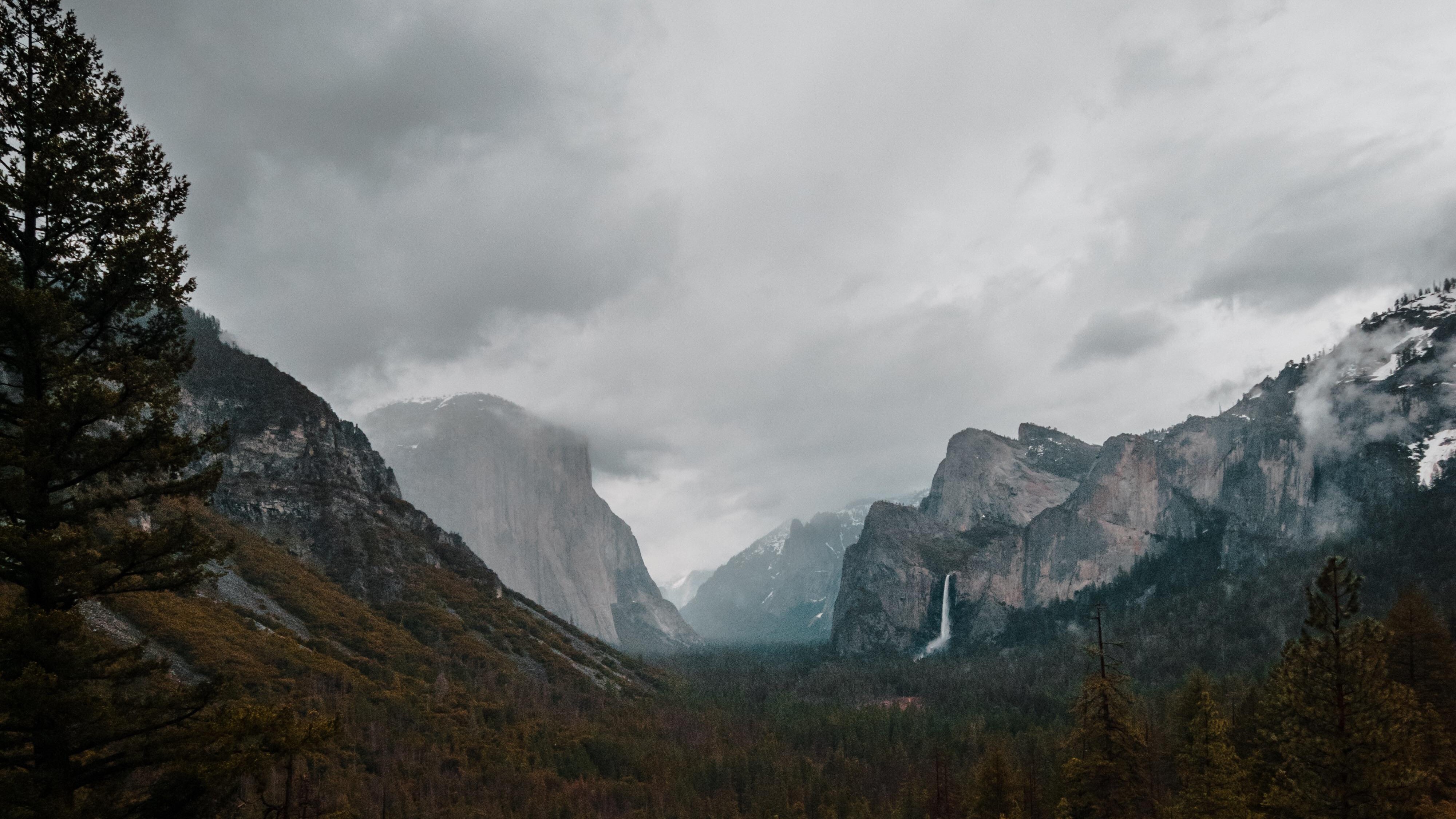 yosemite, landscape, nature, hd, 4k, HD Wallpaper