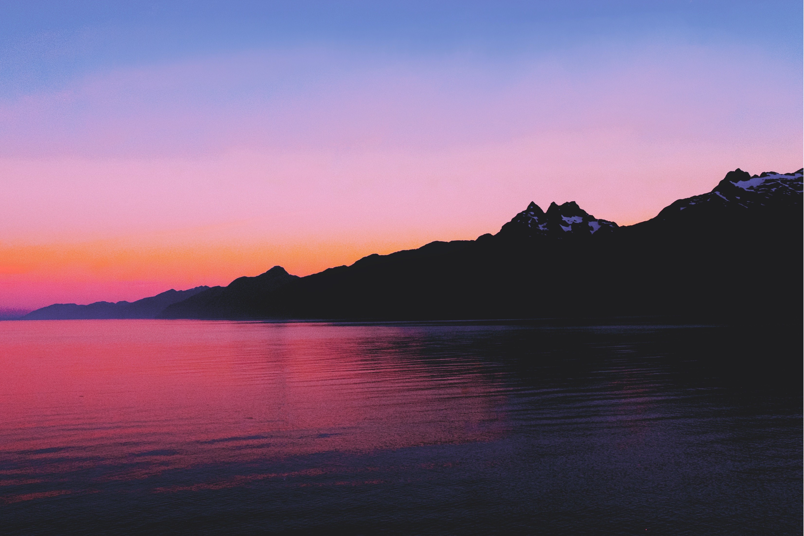 nature, sunset, evening, hd, 4k, HD Wallpaper