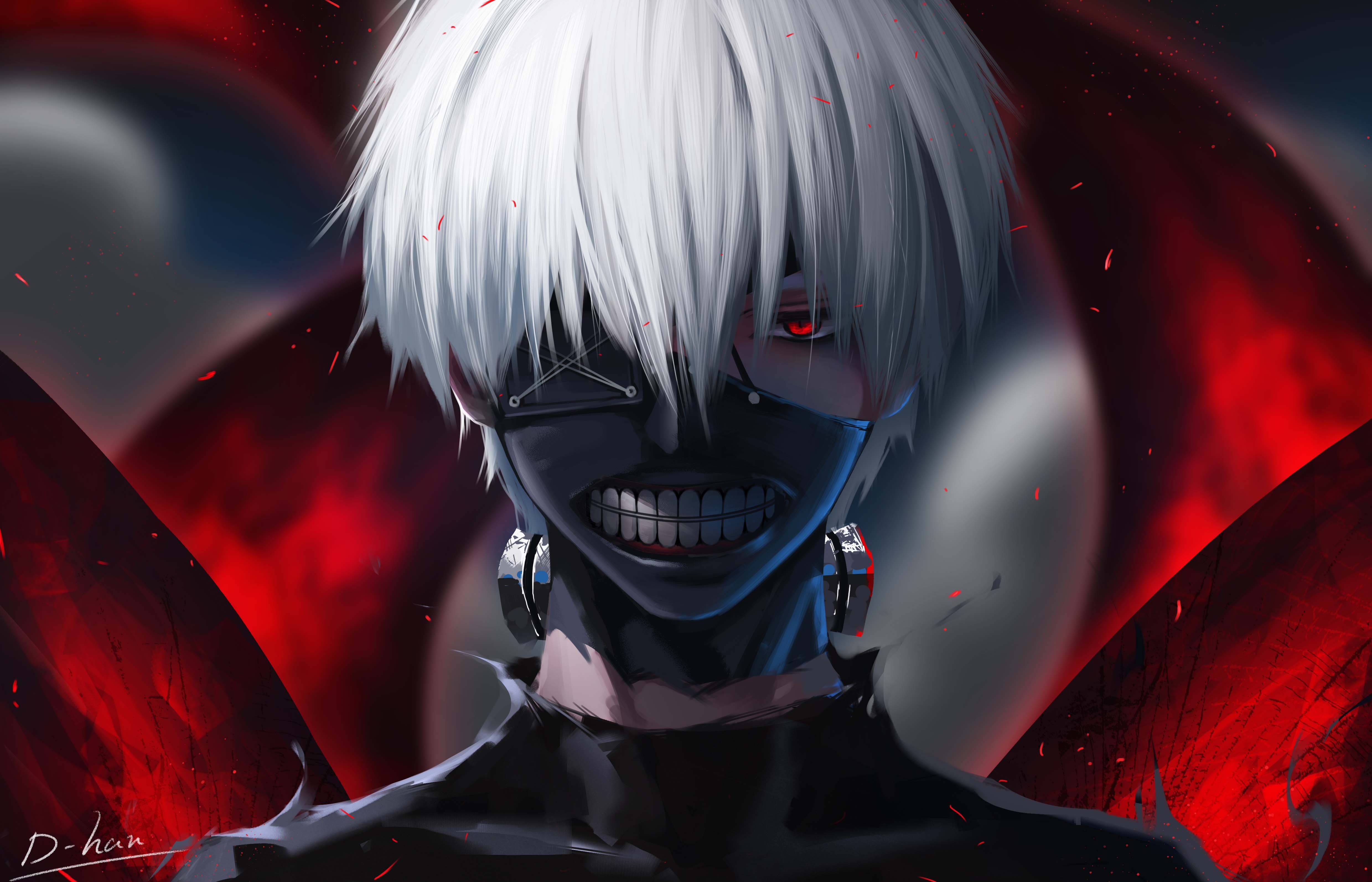 tokyo ghoul, anime, hd, 4k, 5k, HD Wallpaper