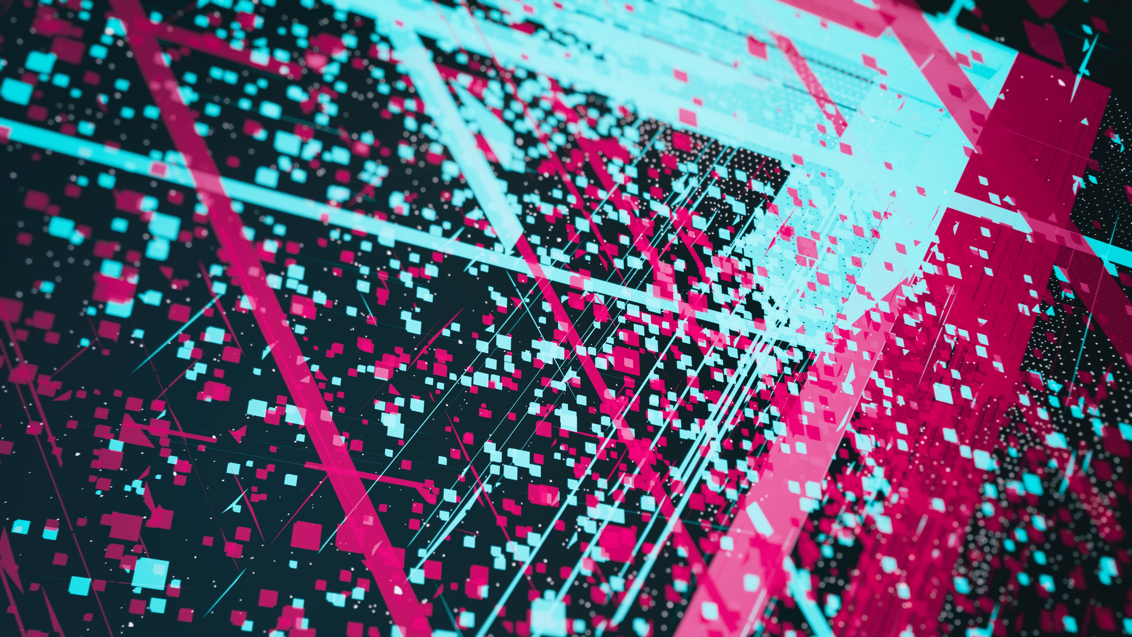 abstract, digital art, hd, 4k, HD Wallpaper
