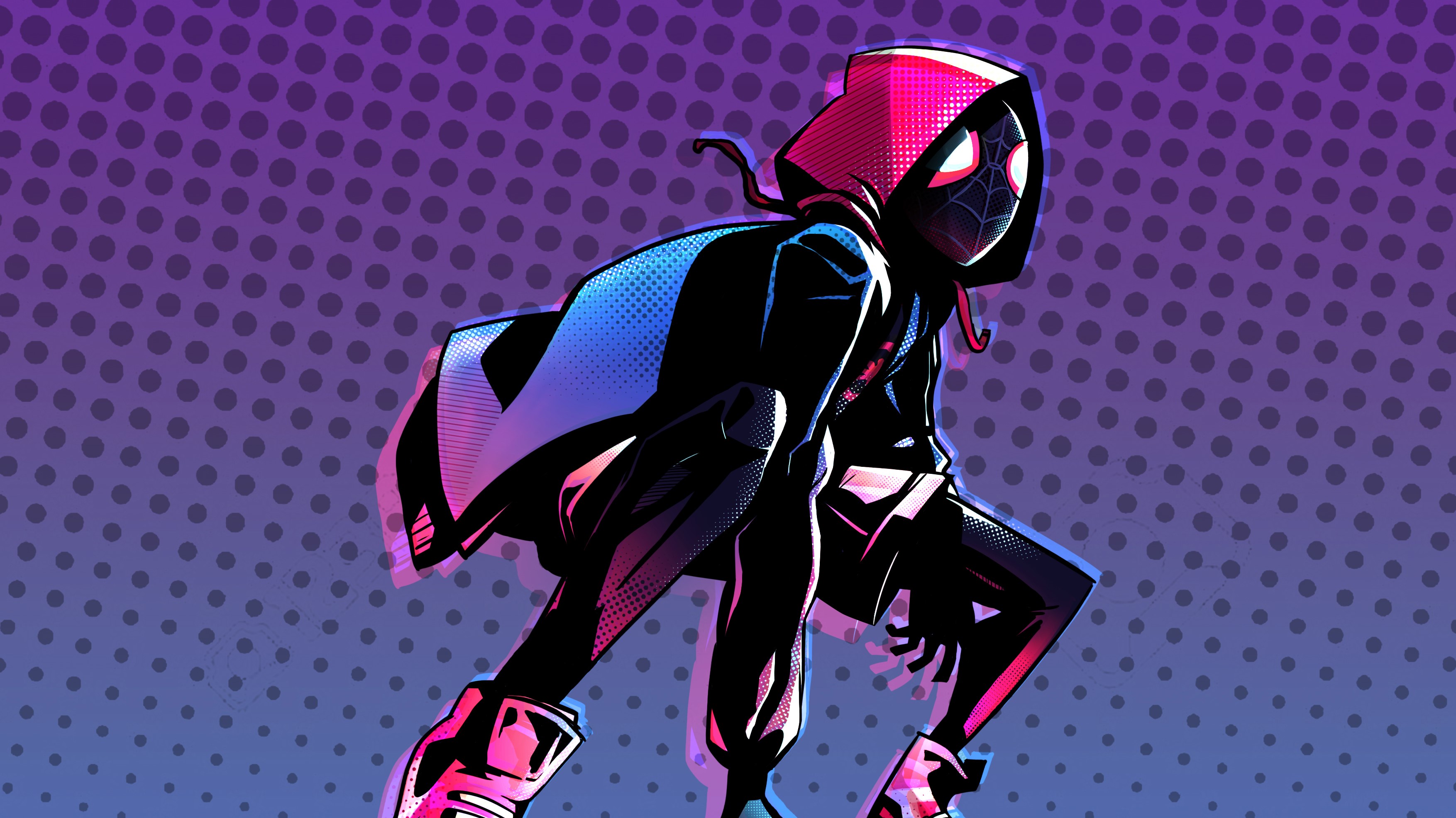 spiderman into the spider verse, spiderman, 4k, hd, superheroes, artwork, artist, digital art, behance, HD Wallpaper