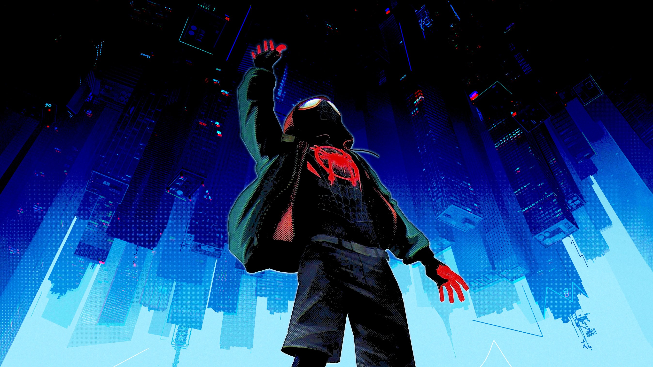 spiderman into the spider verse, spiderman, movies, hd, superheroes, artwork, artist, digital art, deviantart, HD Wallpaper