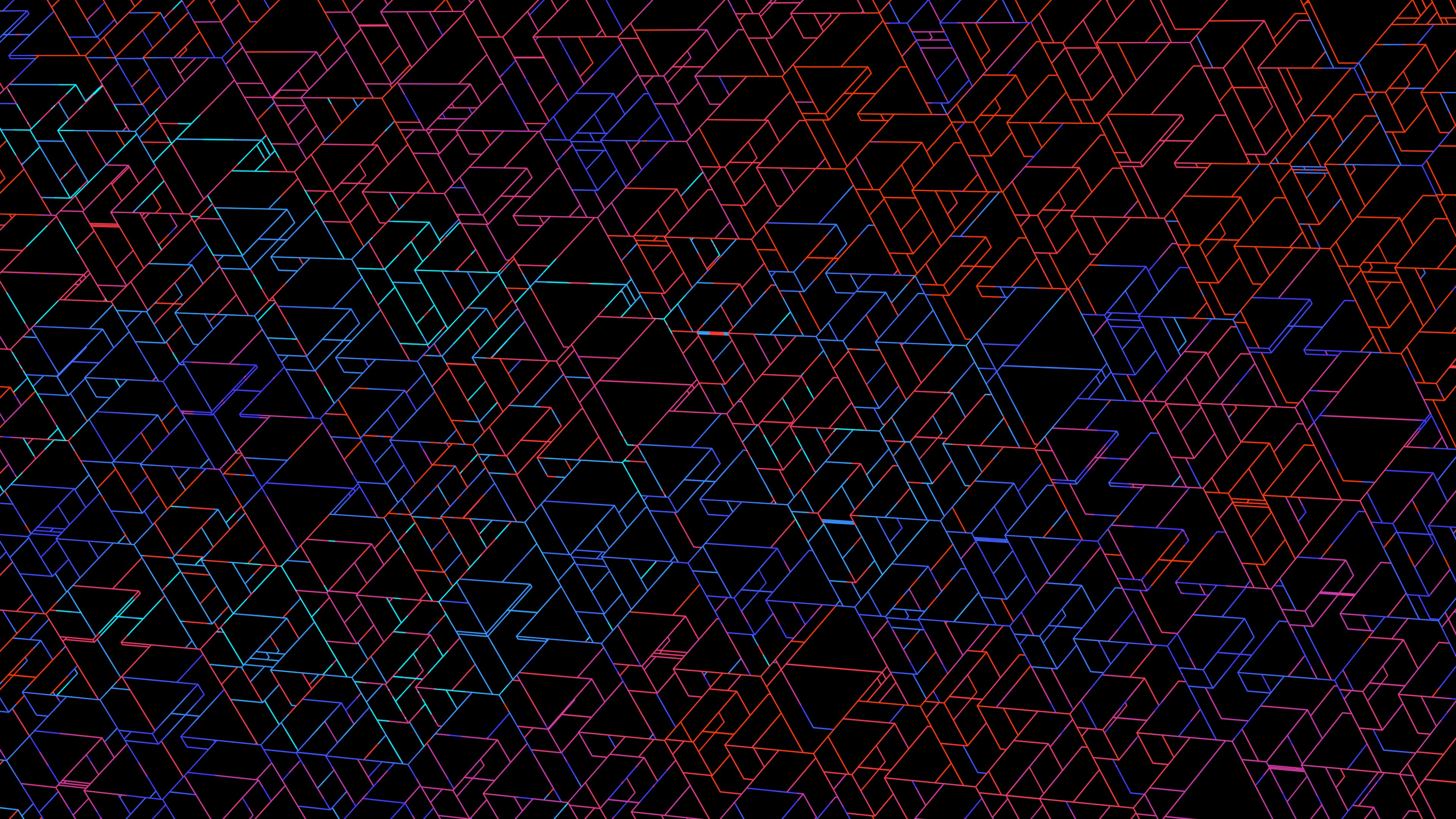abstract, digital art, hd, 4k, HD Wallpaper