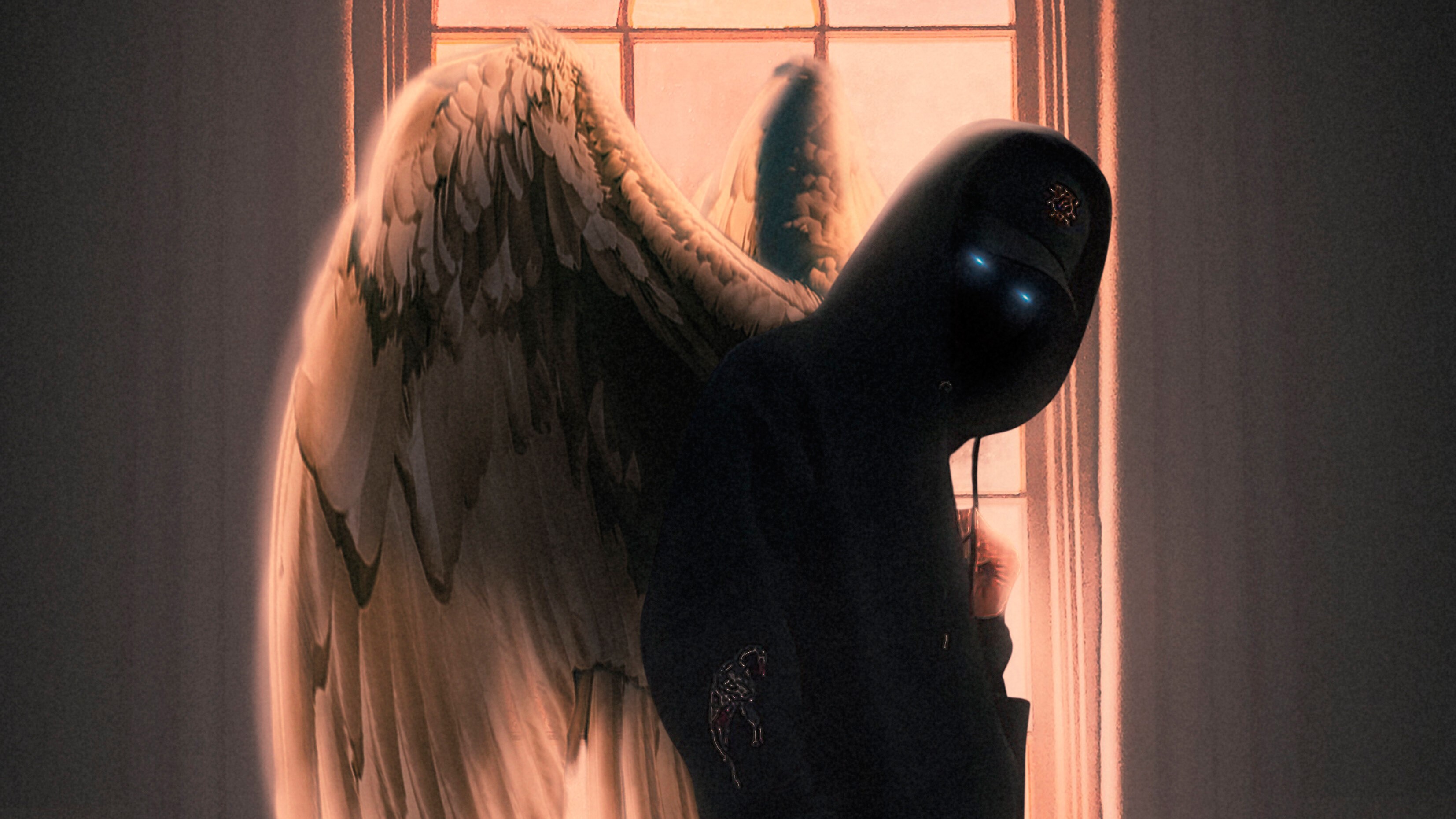 artwork, hd, 4k, wings, HD Wallpaper