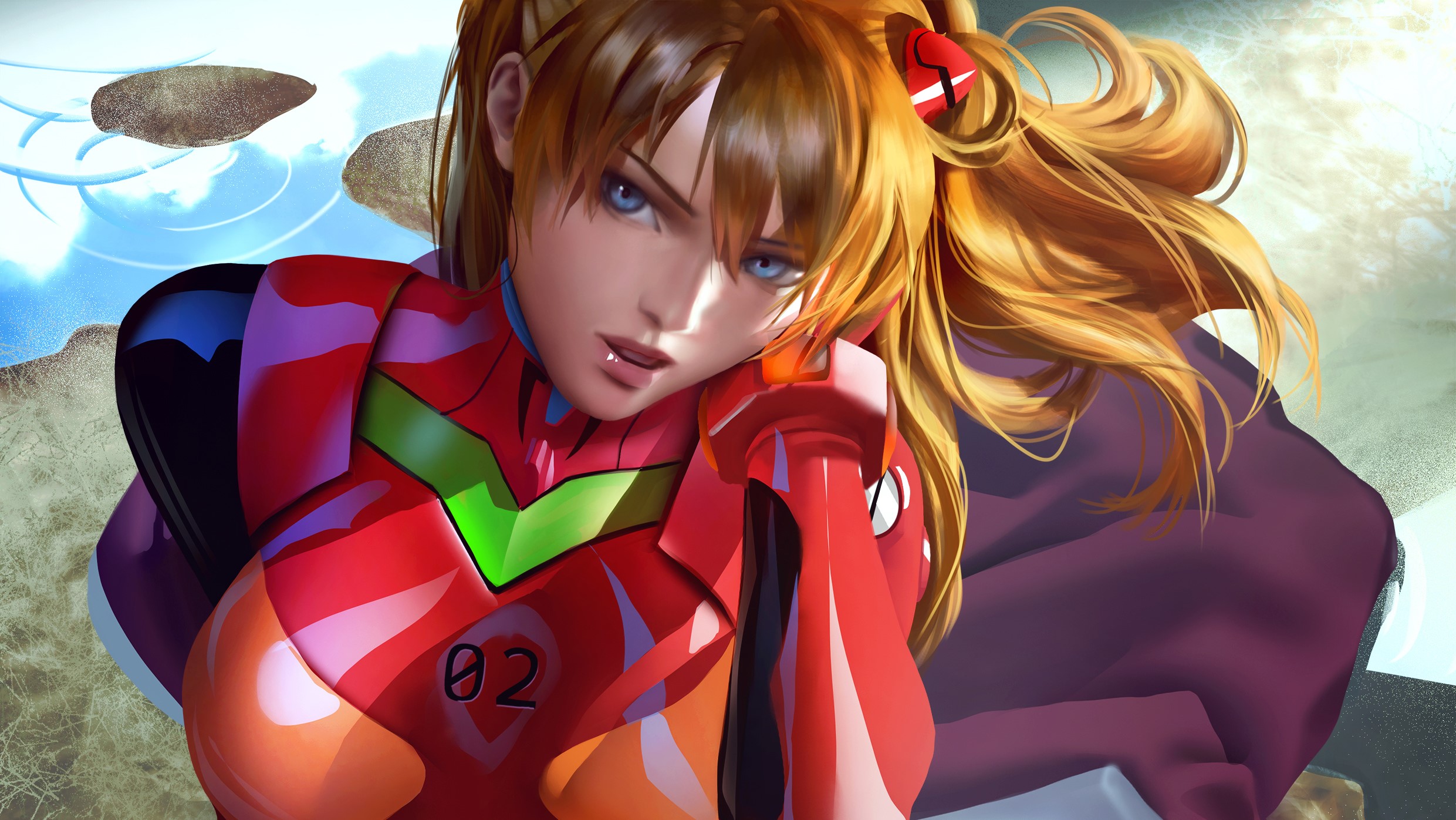 neon genesis evangelion, anime girl, anime, hd, HD Wallpaper