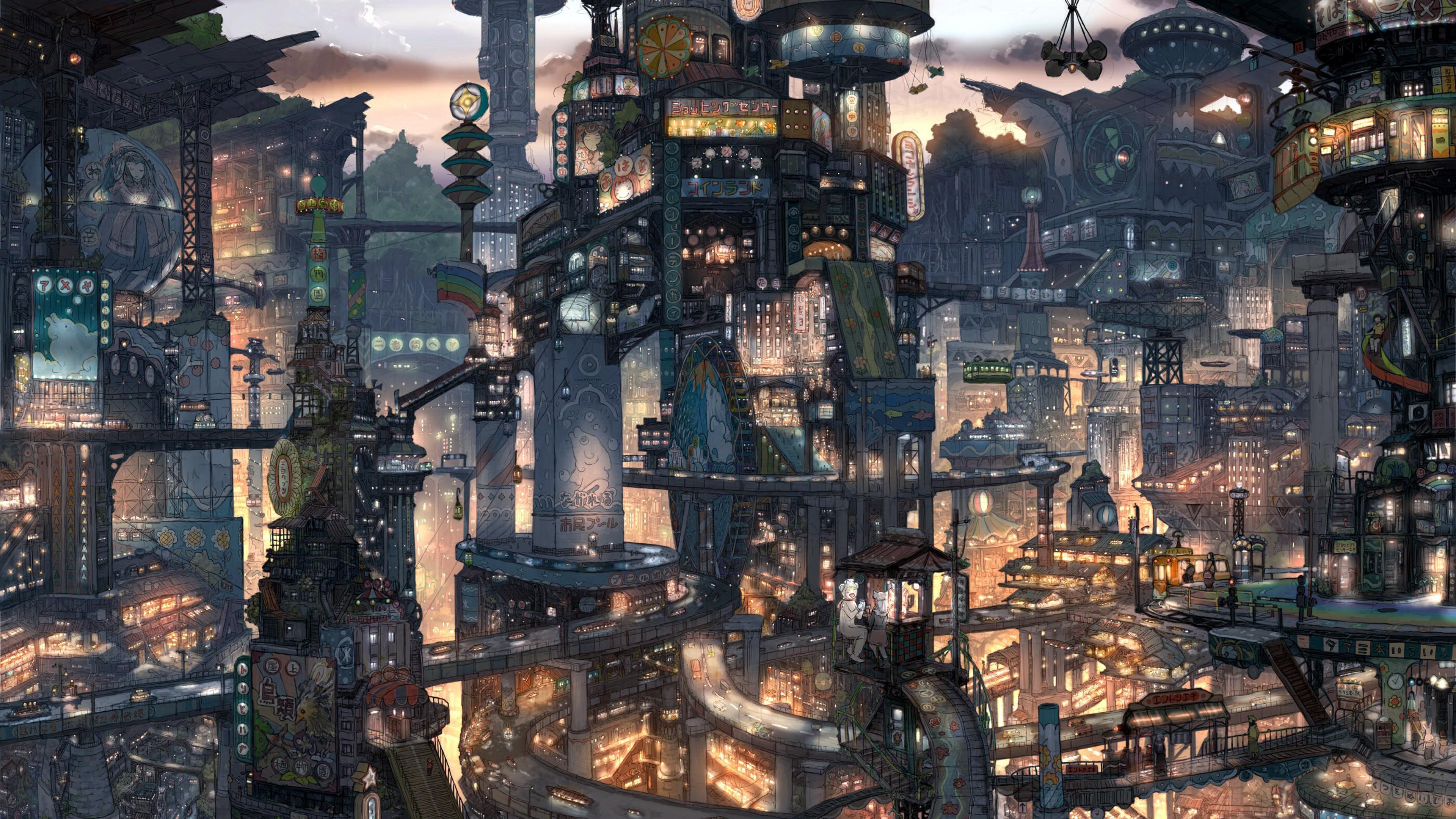 artist, tokyo, artwork, digital art, hd, 4k, HD Wallpaper