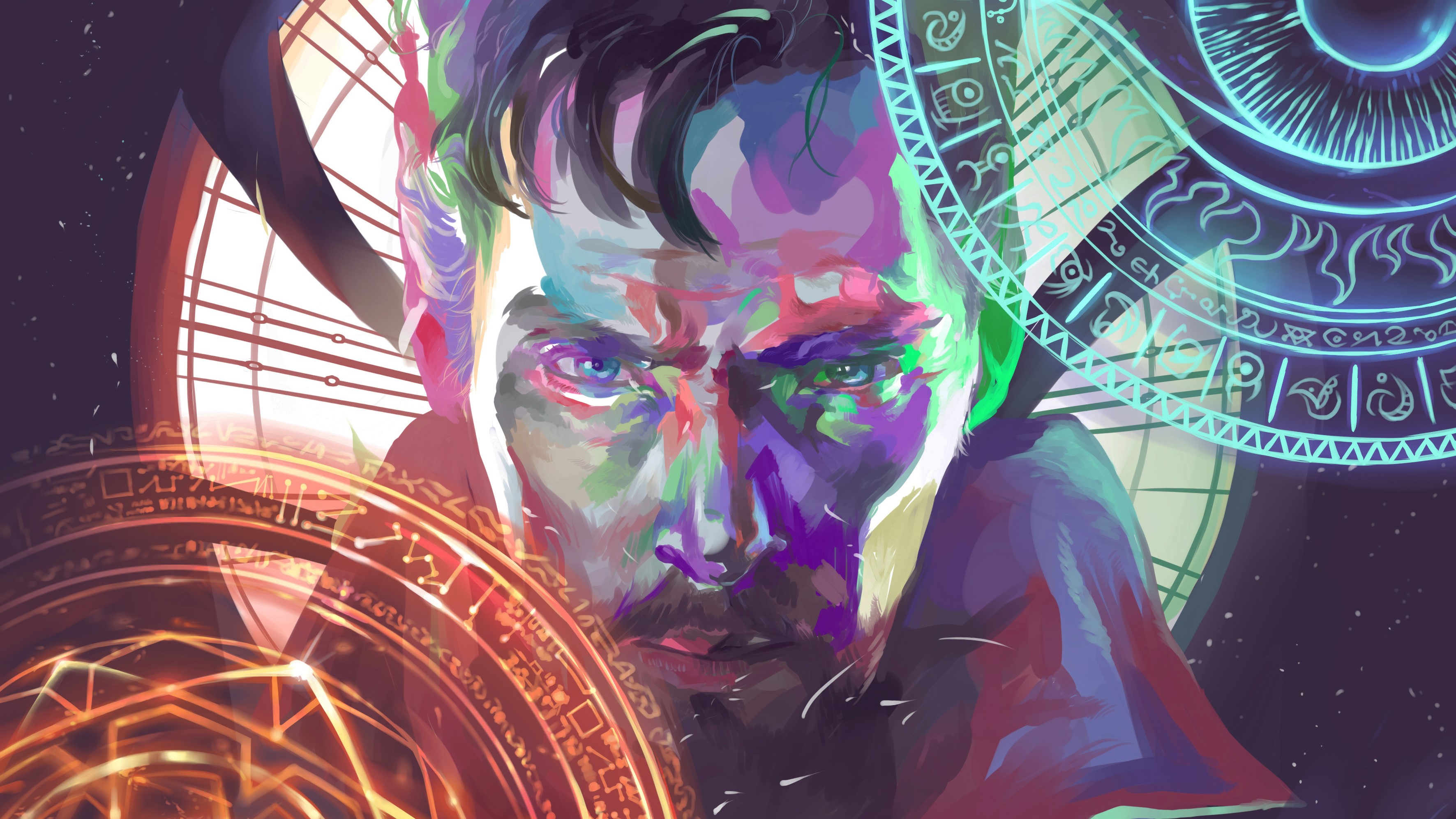 doctor strange, hd, superheroes, digital art, artwork, behance, HD Wallpaper