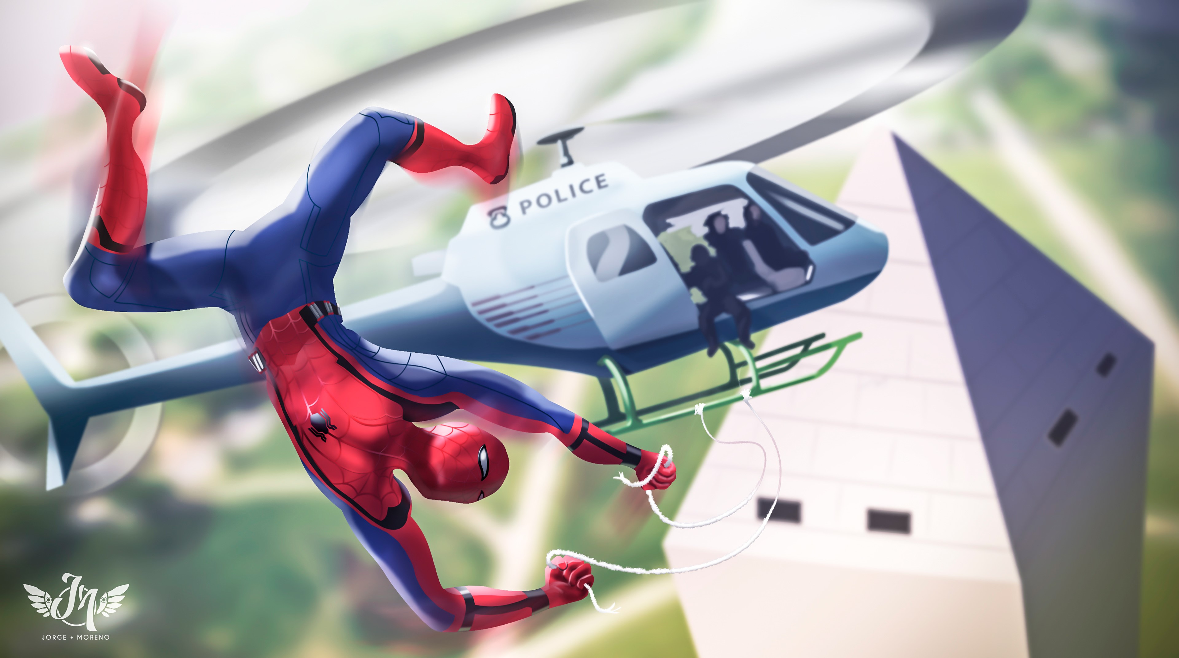 spiderman, hd, superheroes, artwork, artist, digital art, behance, HD Wallpaper