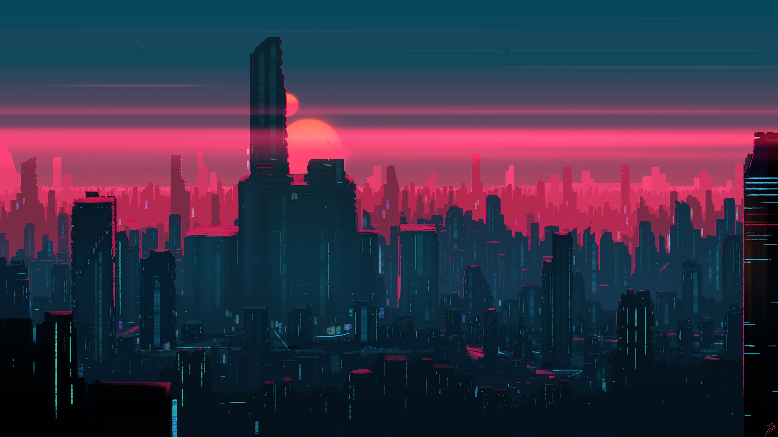 minimalism, minimalist, artist, artwork, digital art, hd, deviantart, HD Wallpaper