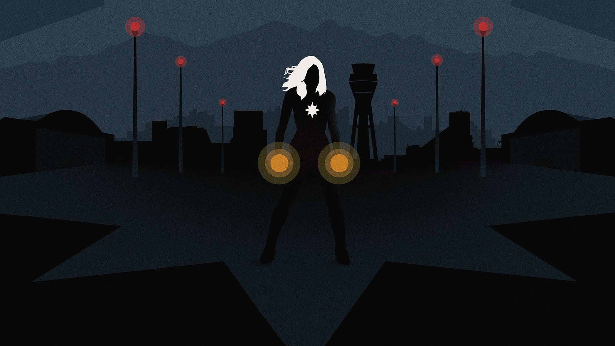 captain marvel, superheroes, movies, hd, poster, HD Wallpaper
