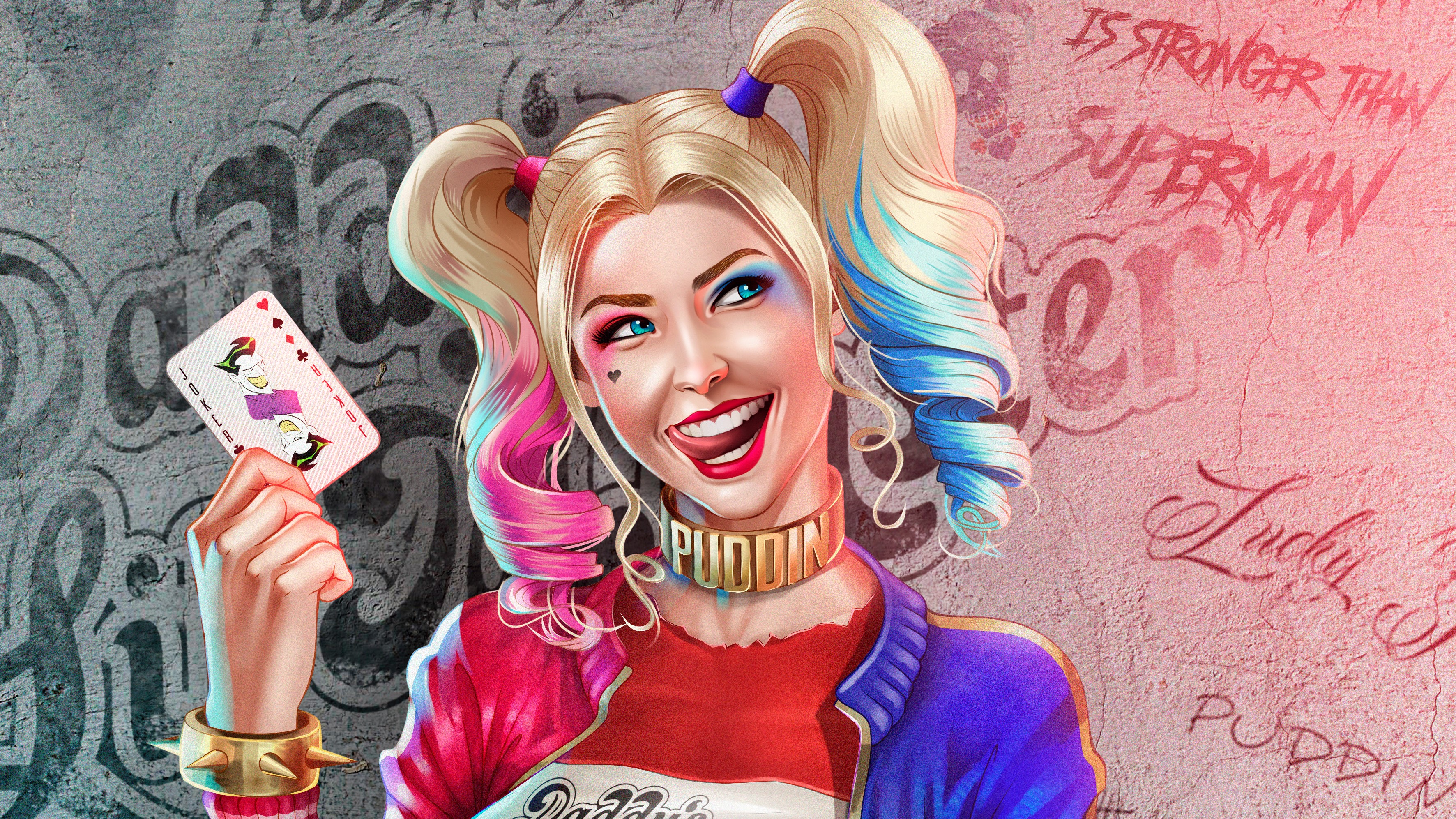 harley quinn, superheroes, hd, 4k, digital art, artist, artwork, deviantart, HD Wallpaper