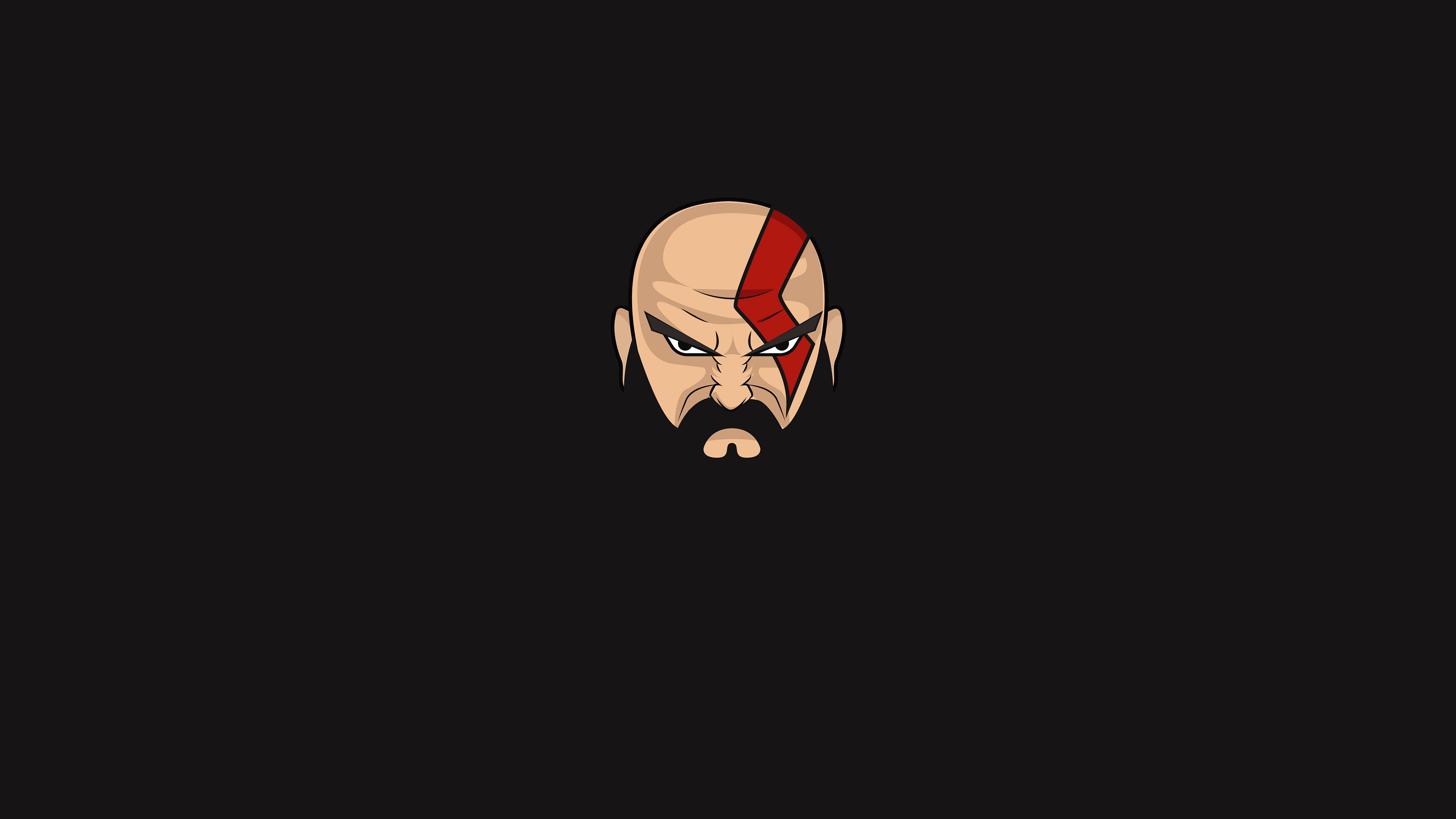 kratos, hd, 4k, superheroes, artwork, digital art, behance, HD Wallpaper
