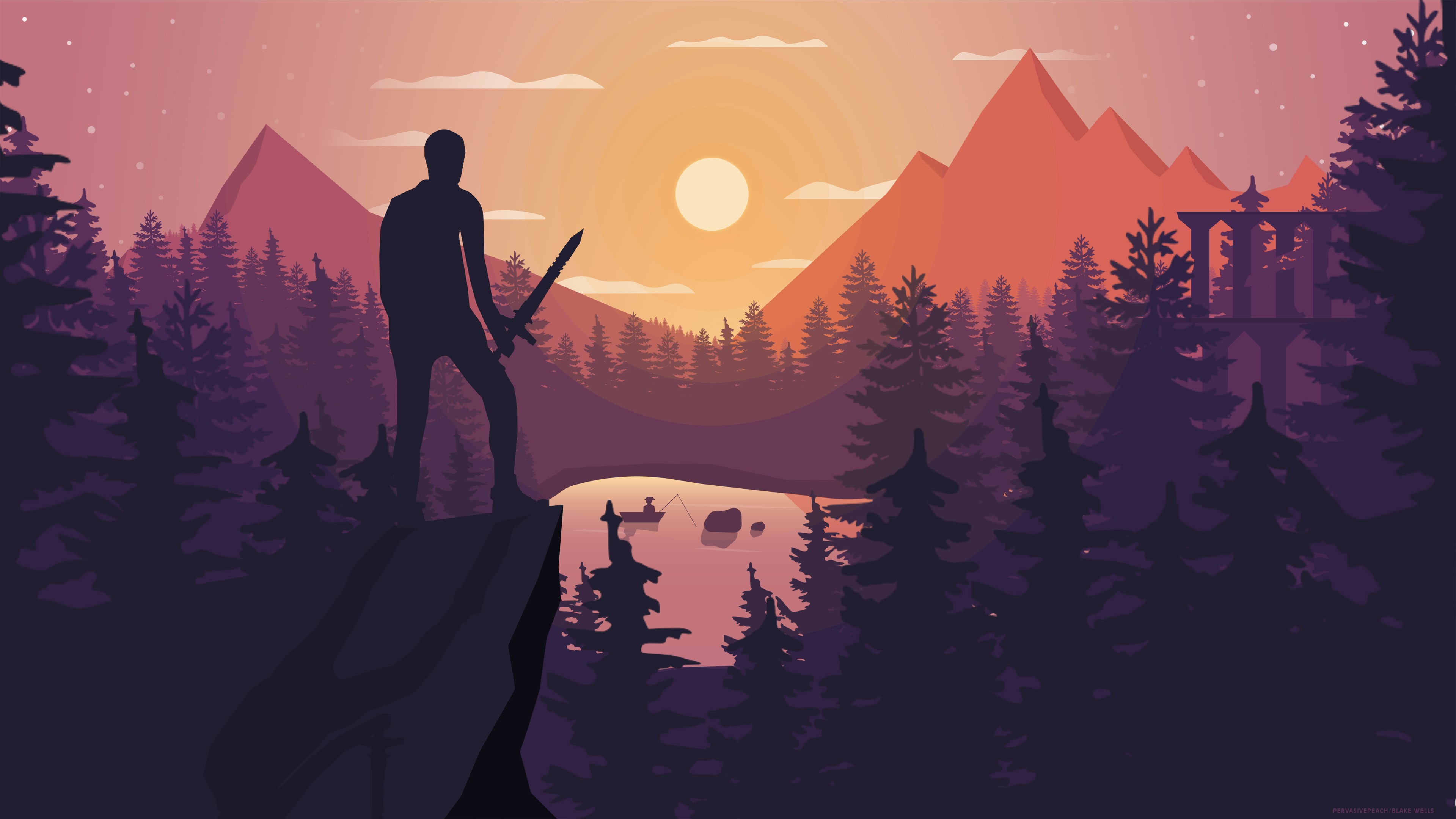 artist, artwork, digital art, hd, 4k, deviantart, minimalism, minimalist, HD Wallpaper
