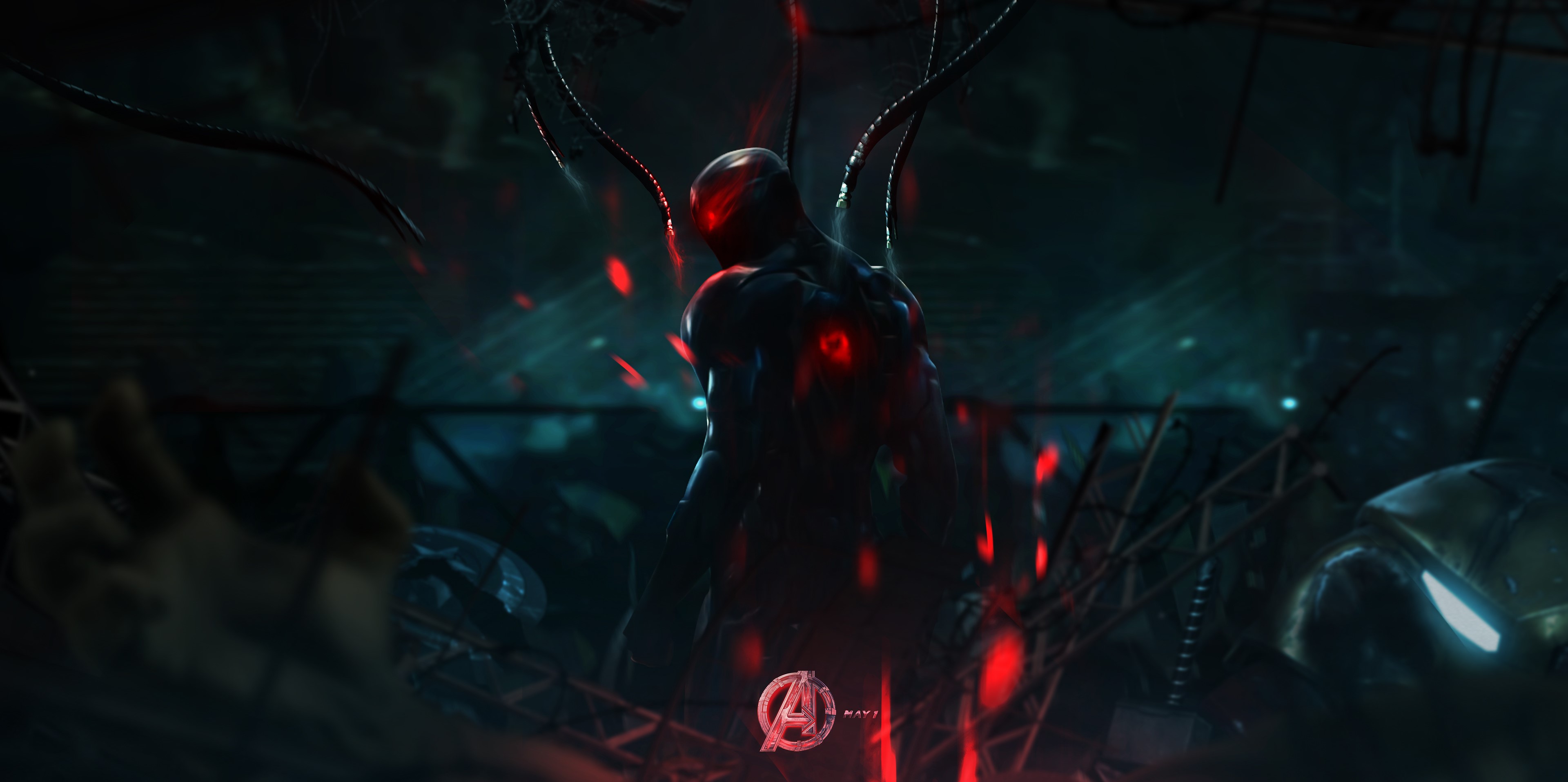 ultron, hd, artwork, digital art, behance, artist, art, superheroes, HD Wallpaper