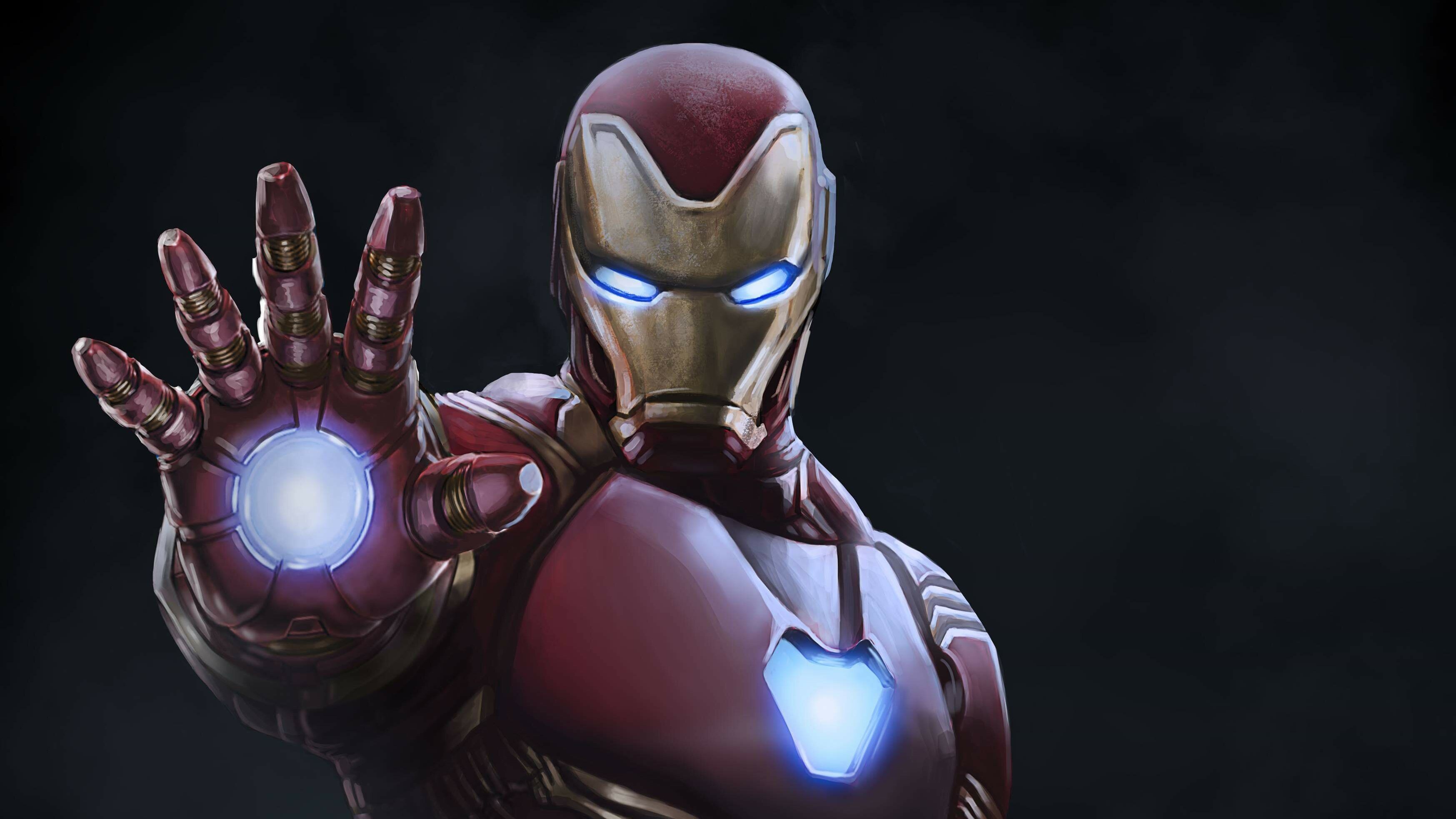 iron man, hd, 4k, superheroes, digital art, artwork, HD Wallpaper