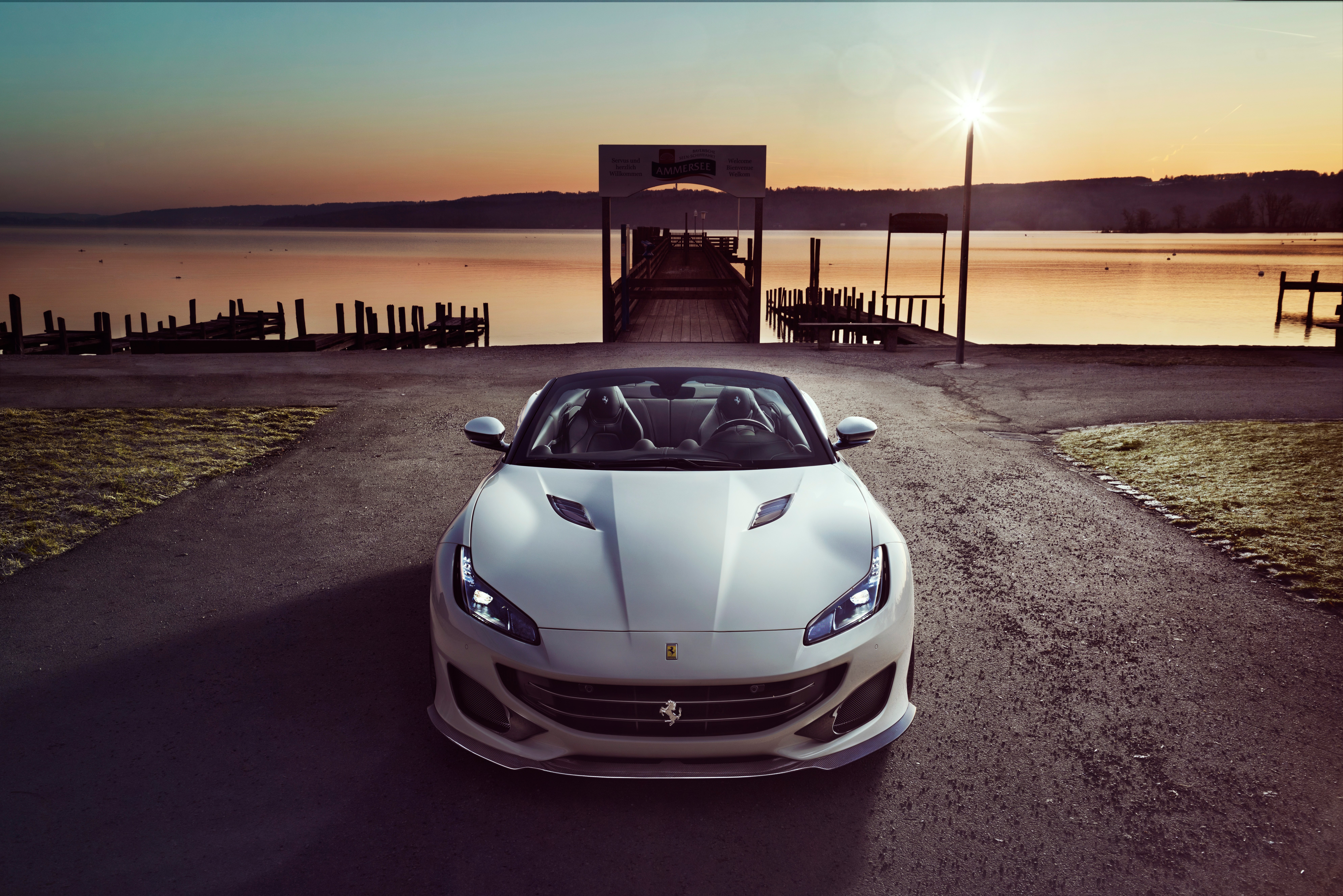 ferrari portofino, ferrari, cars, 2019 cars, 4k, hd, 5k, 8k, HD Wallpaper