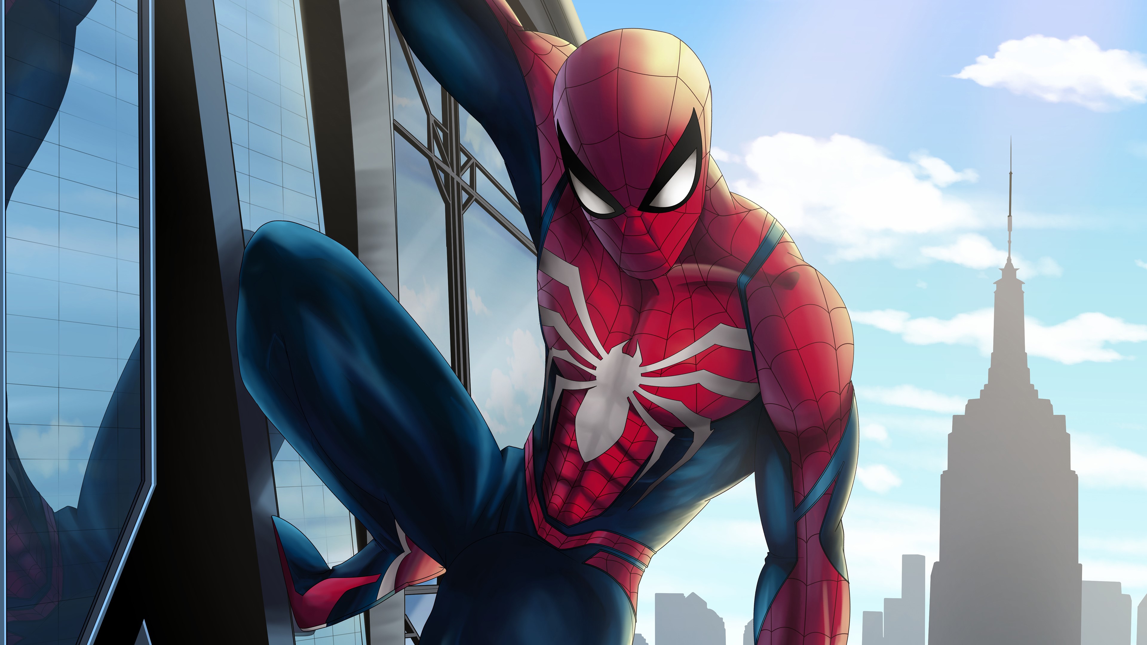 spiderman, hd, superheroes, artwork, artist, digital art, behance, HD Wallpaper