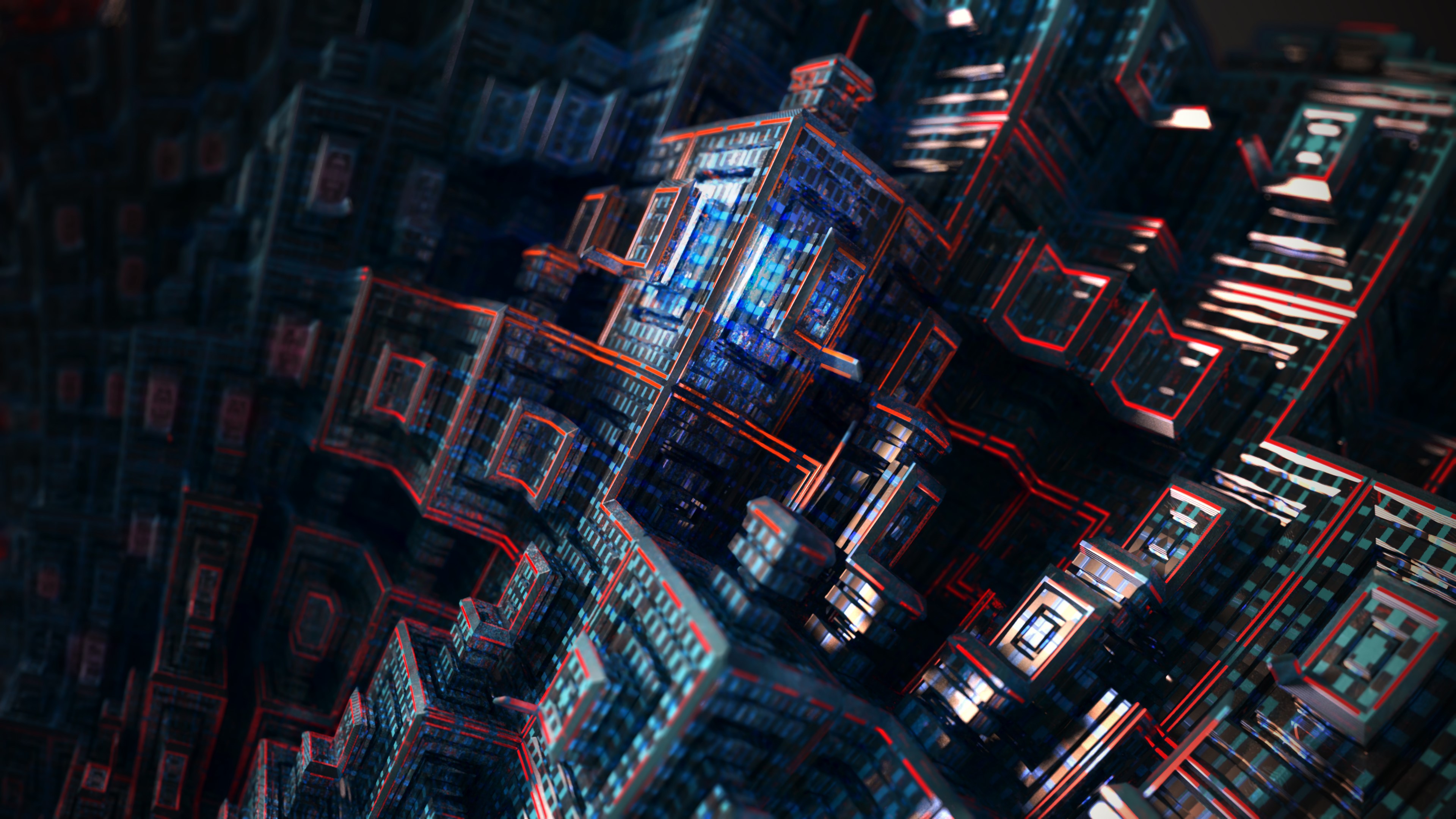 fractal, abstract, hd, 4k, deviantart, HD Wallpaper