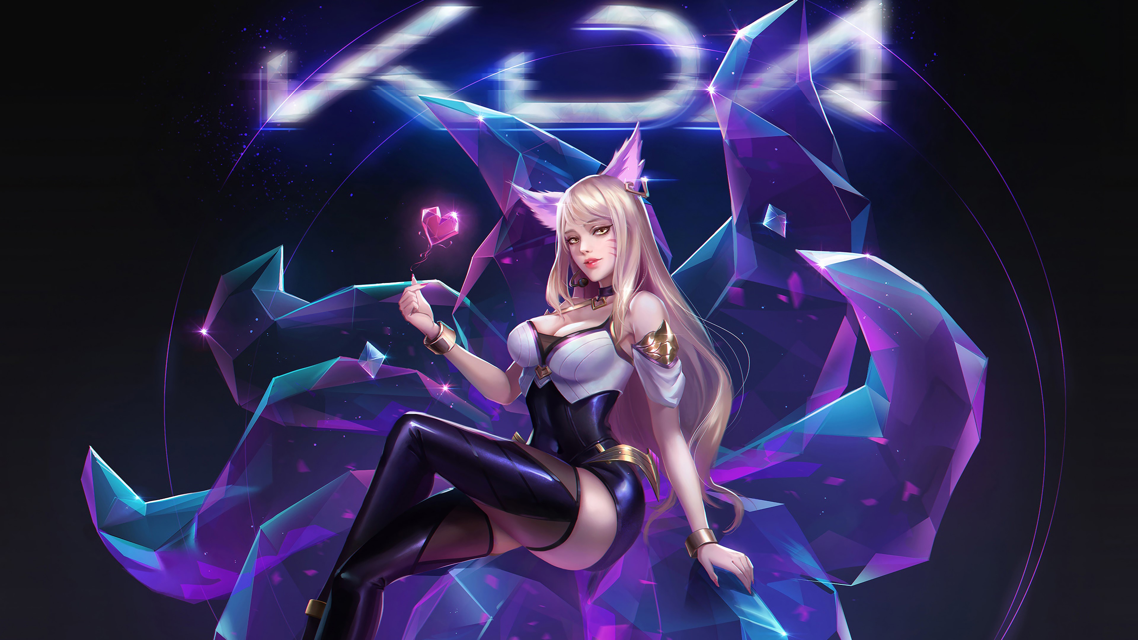 akali league of legends, league of legends, games, hd, 4k, deviantart, HD Wallpaper