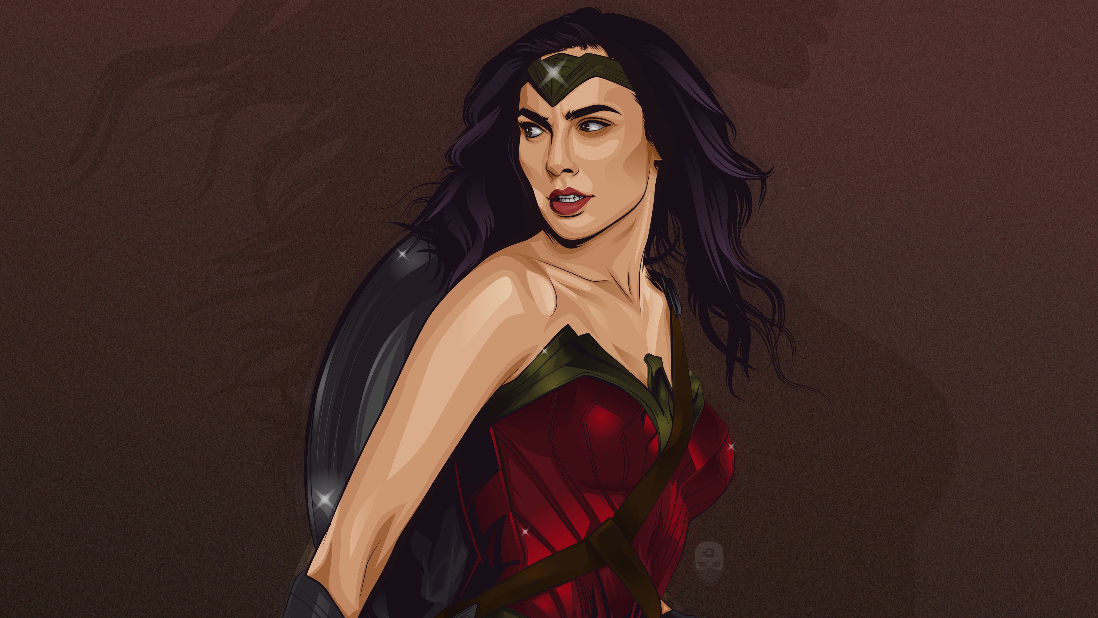 wonder woman, hd, superheroes, artist, artwork, digital art, behance, HD Wallpaper