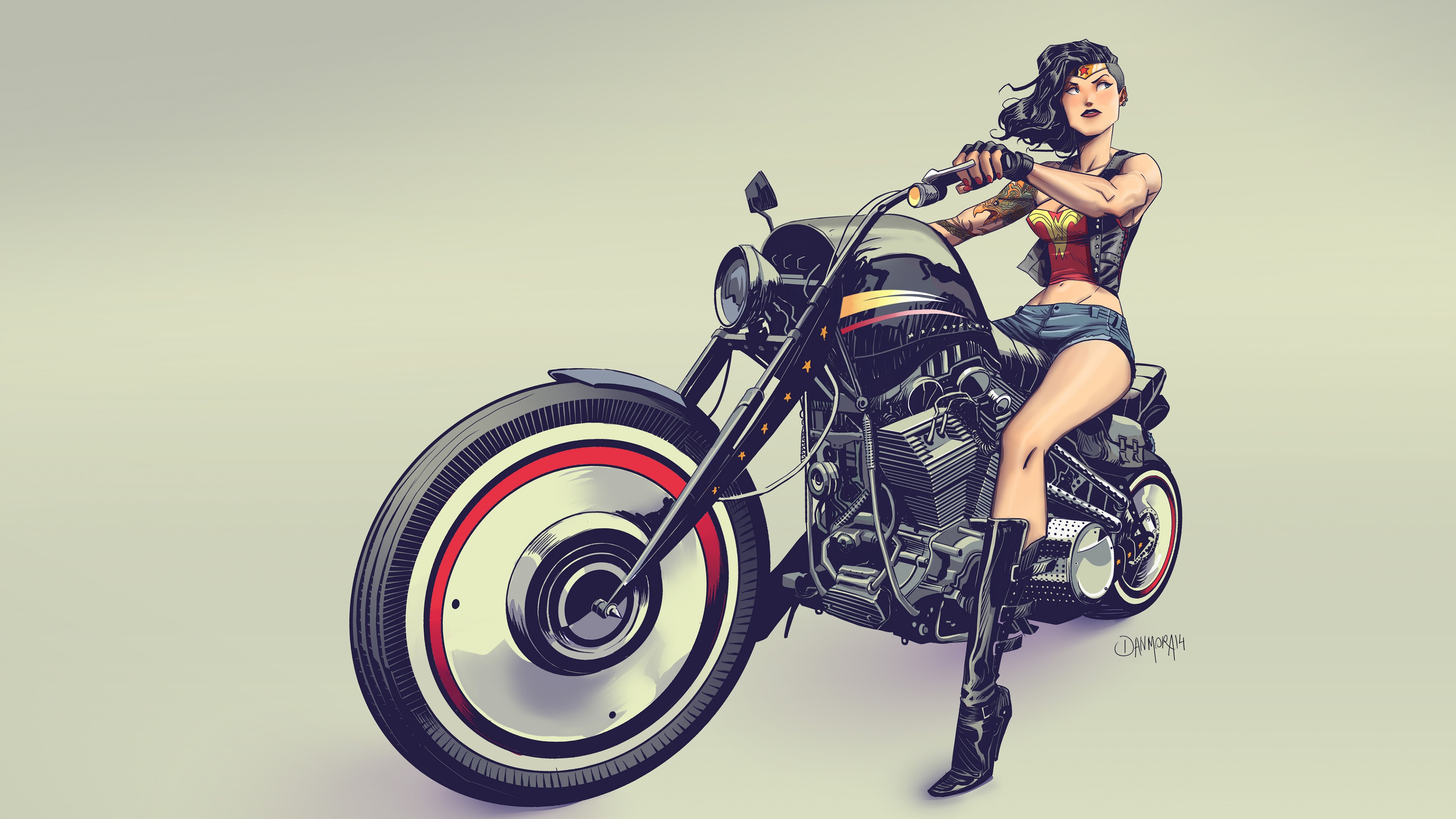 wonder woman, hd, 4k, superheroes, artwork, digital art, artist, behance, HD Wallpaper