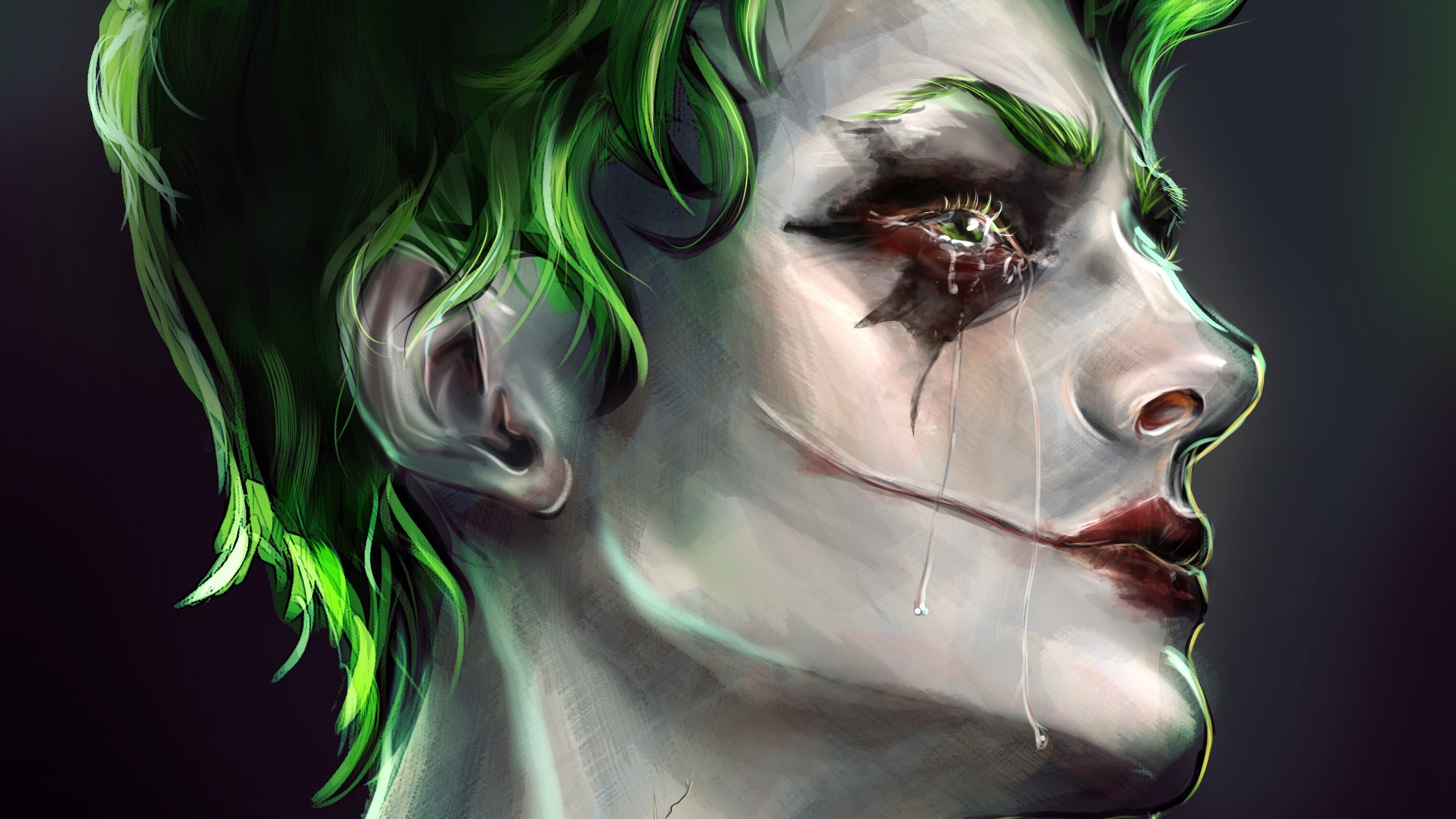 joker, hd, superheroes, supervillain, artwork, deviantart, HD Wallpaper