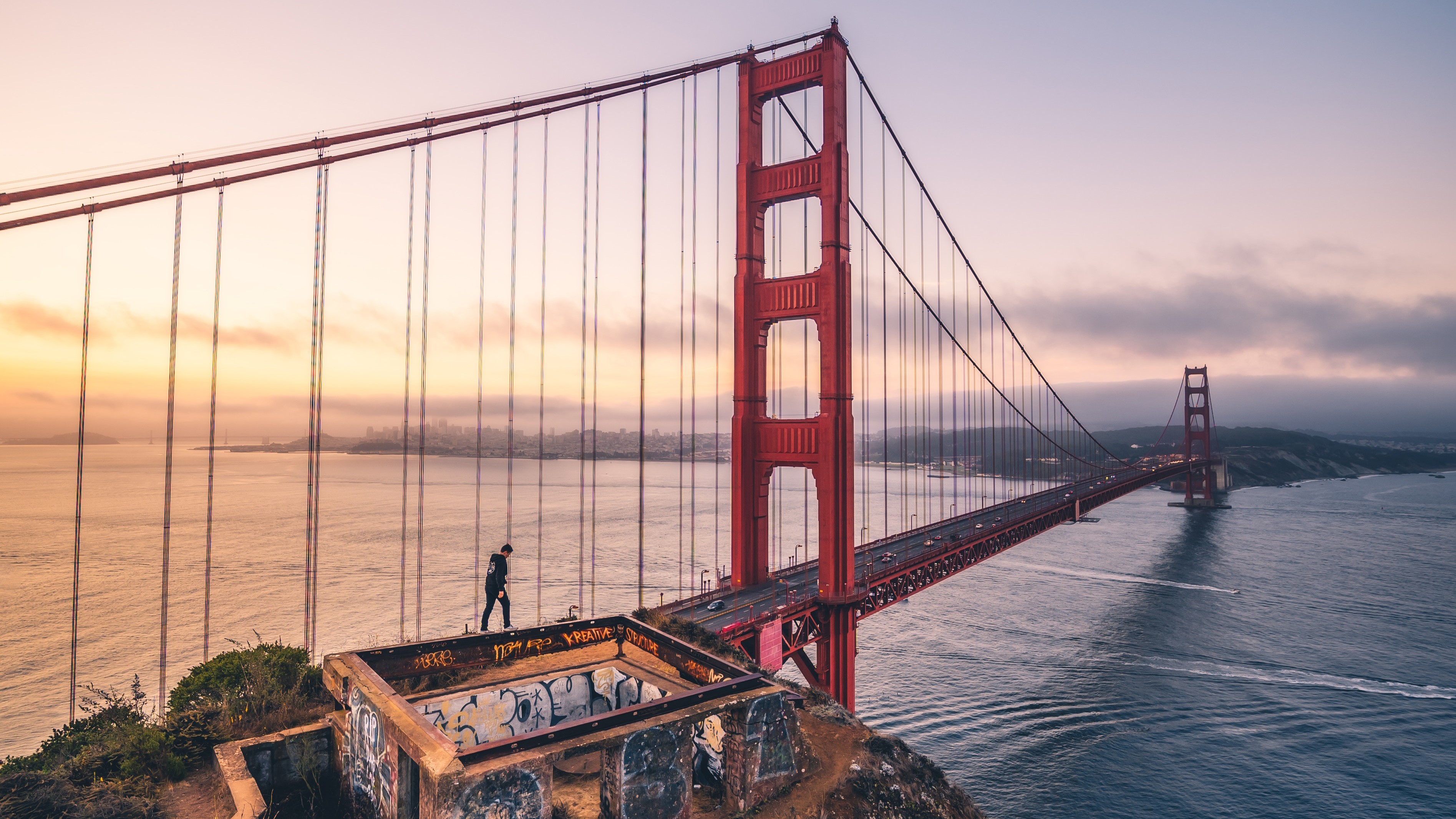 golden gate bridge, photography, hd, 4k, HD Wallpaper