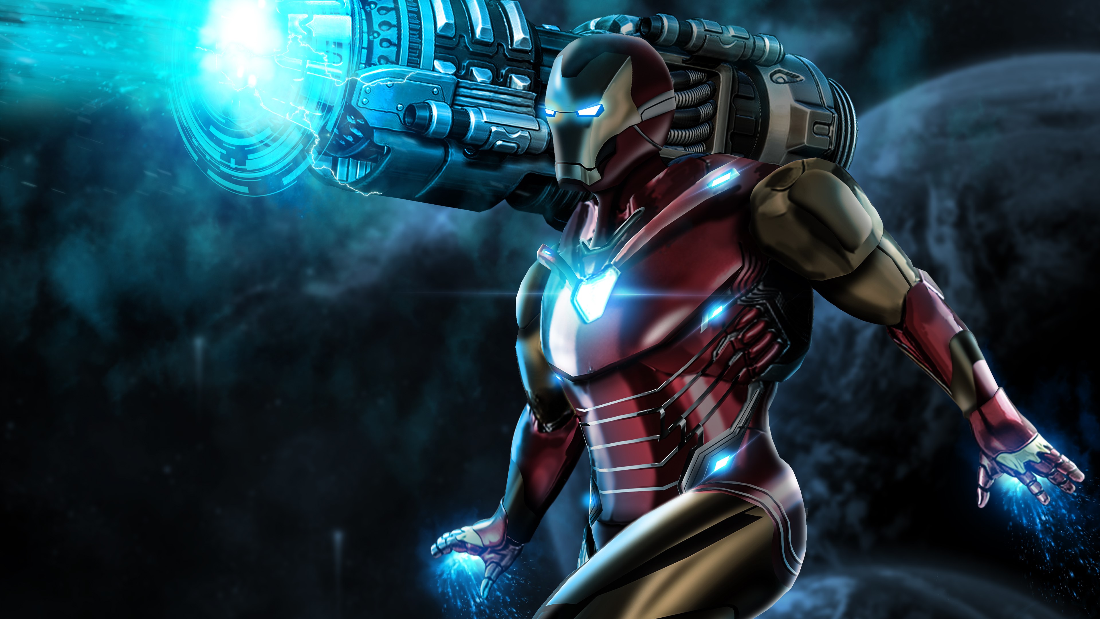 iron man, hd, superheroes, artwork, digital art, behance, HD Wallpaper