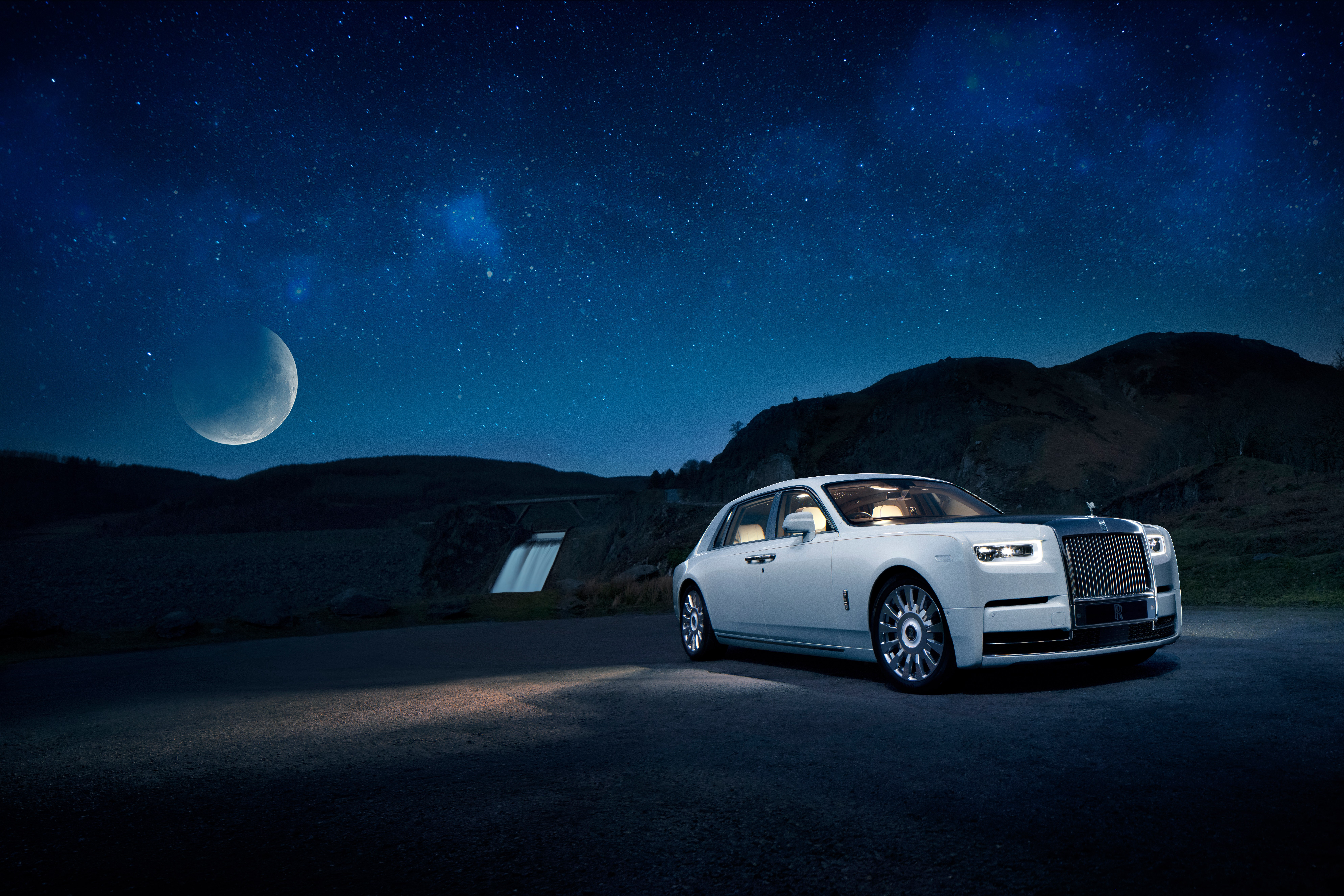 rolls royce phantom, rolls royce, cars, hd, 4k, 2019 cars, 5k, 8k, HD Wallpaper