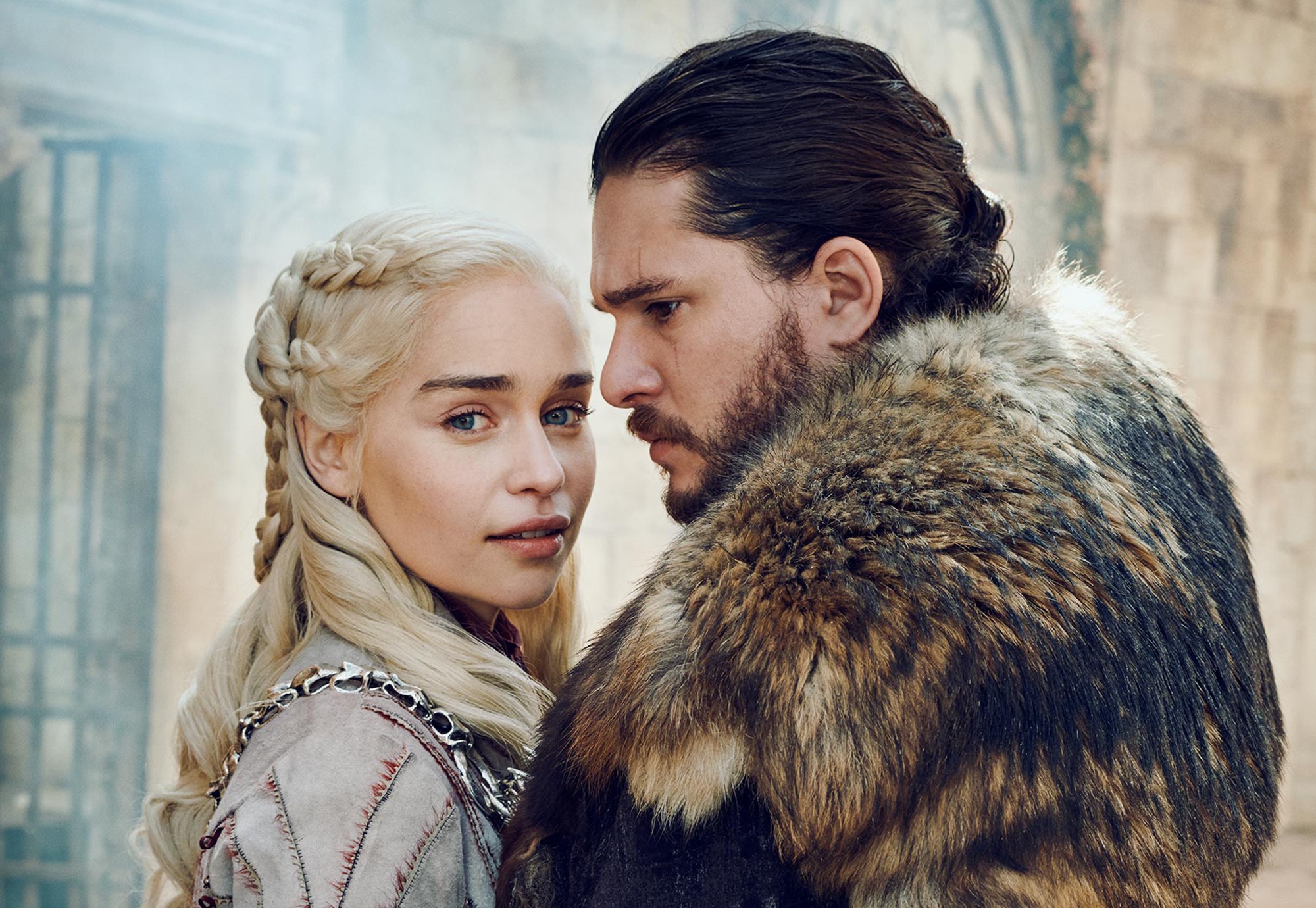 game of thrones season 8, game of thrones, daenerys targaryen, jon snow, tv shows, hd, emilia clarke, kit harington, HD Wallpaper