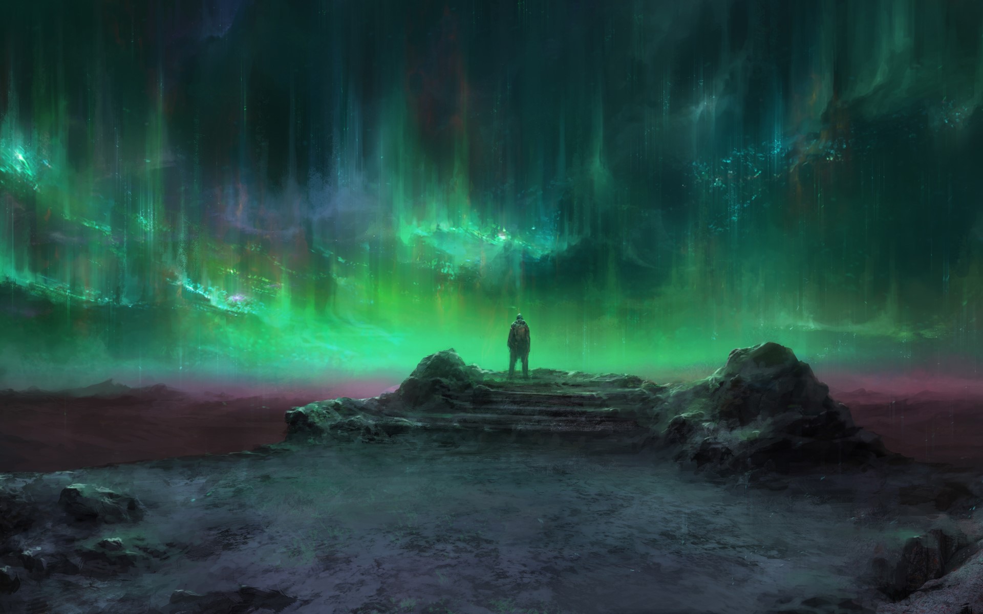aurora, artist, artwork, digital art, hd, deviantart, HD Wallpaper