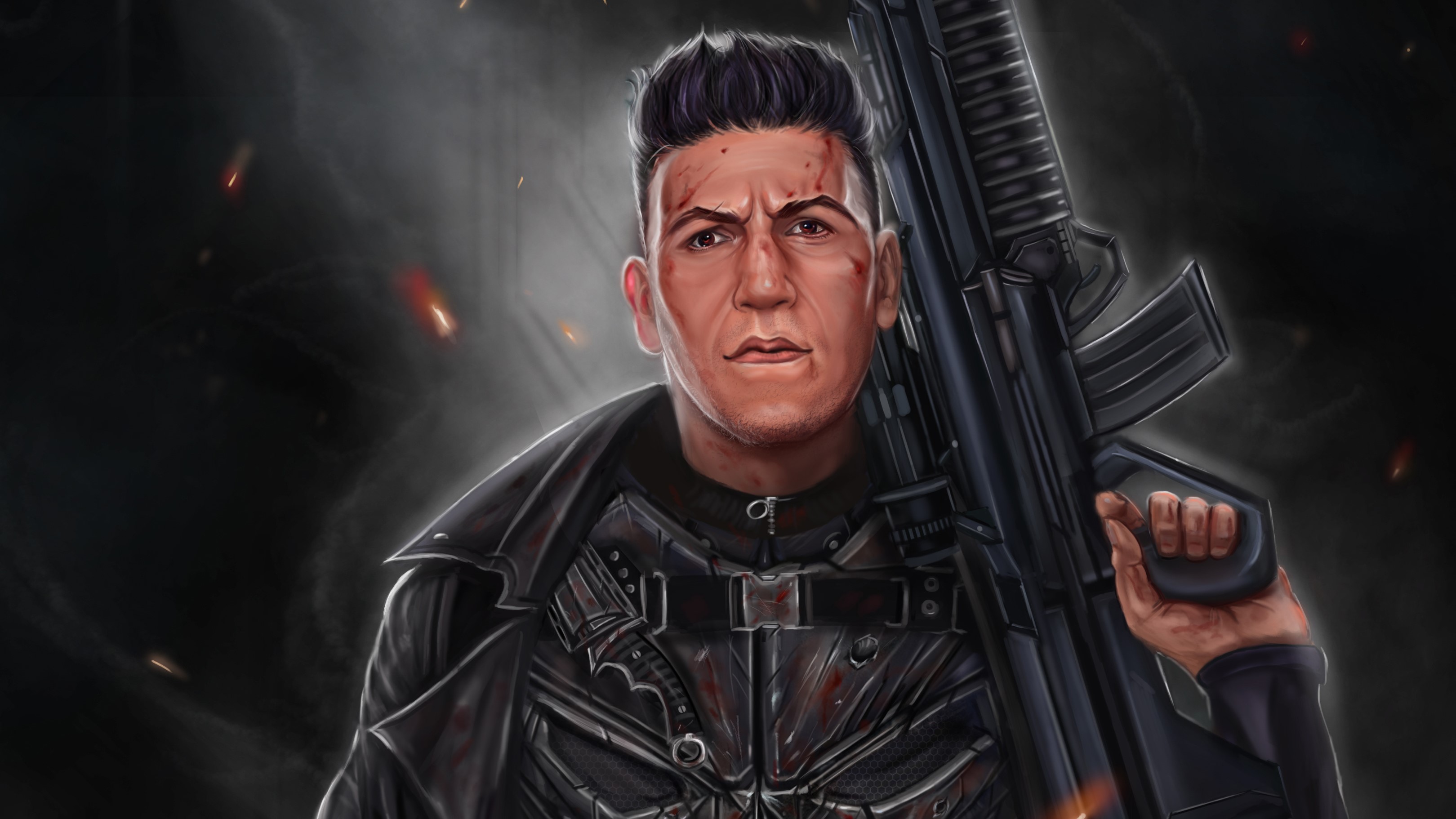 the punisher, punisher, tv shows, hd, artwork, artist, digital art, 4k, HD Wallpaper