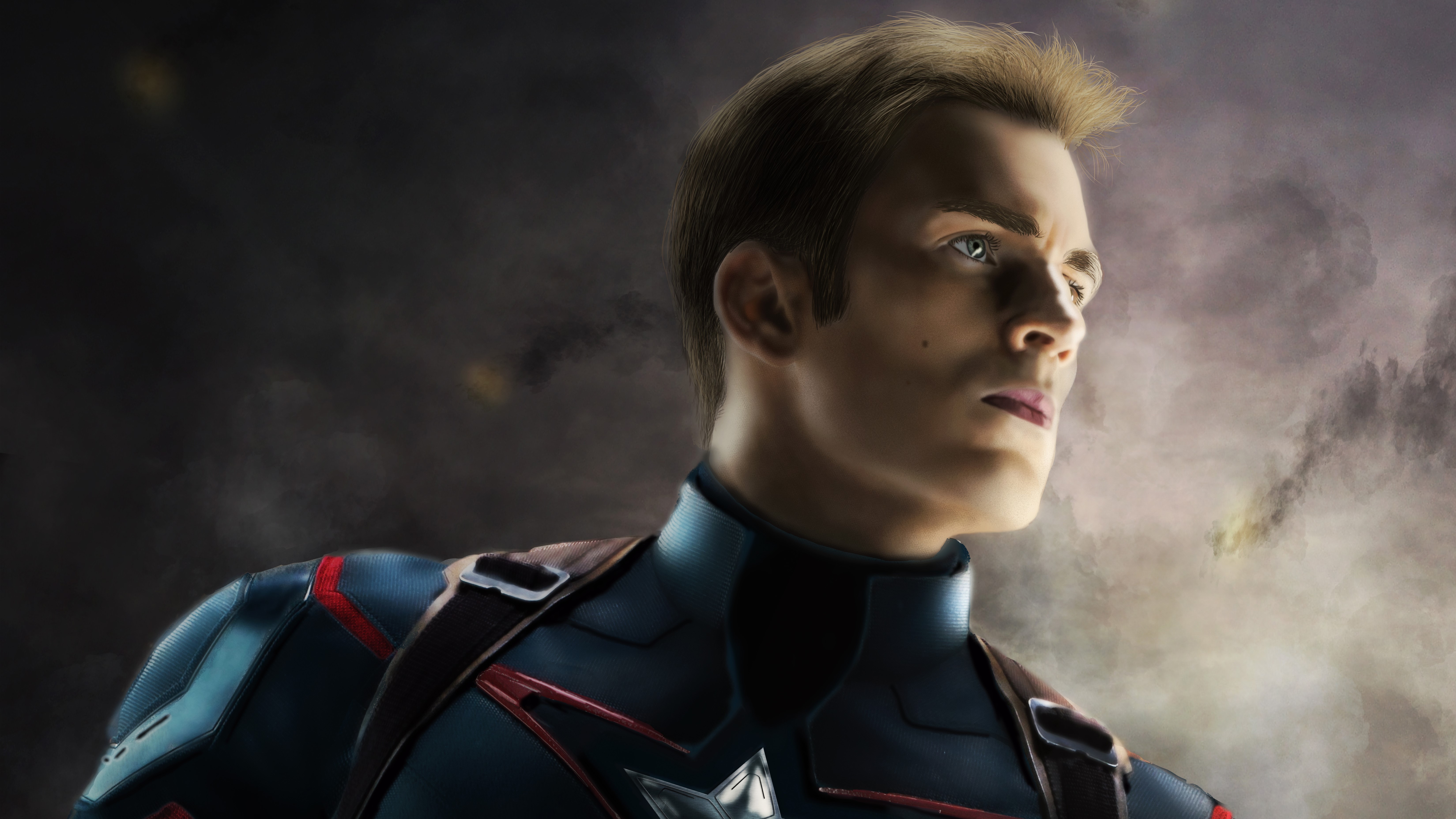 captain america, hd, 4k, 5k, artwork, superheroes, deviantart, HD Wallpaper