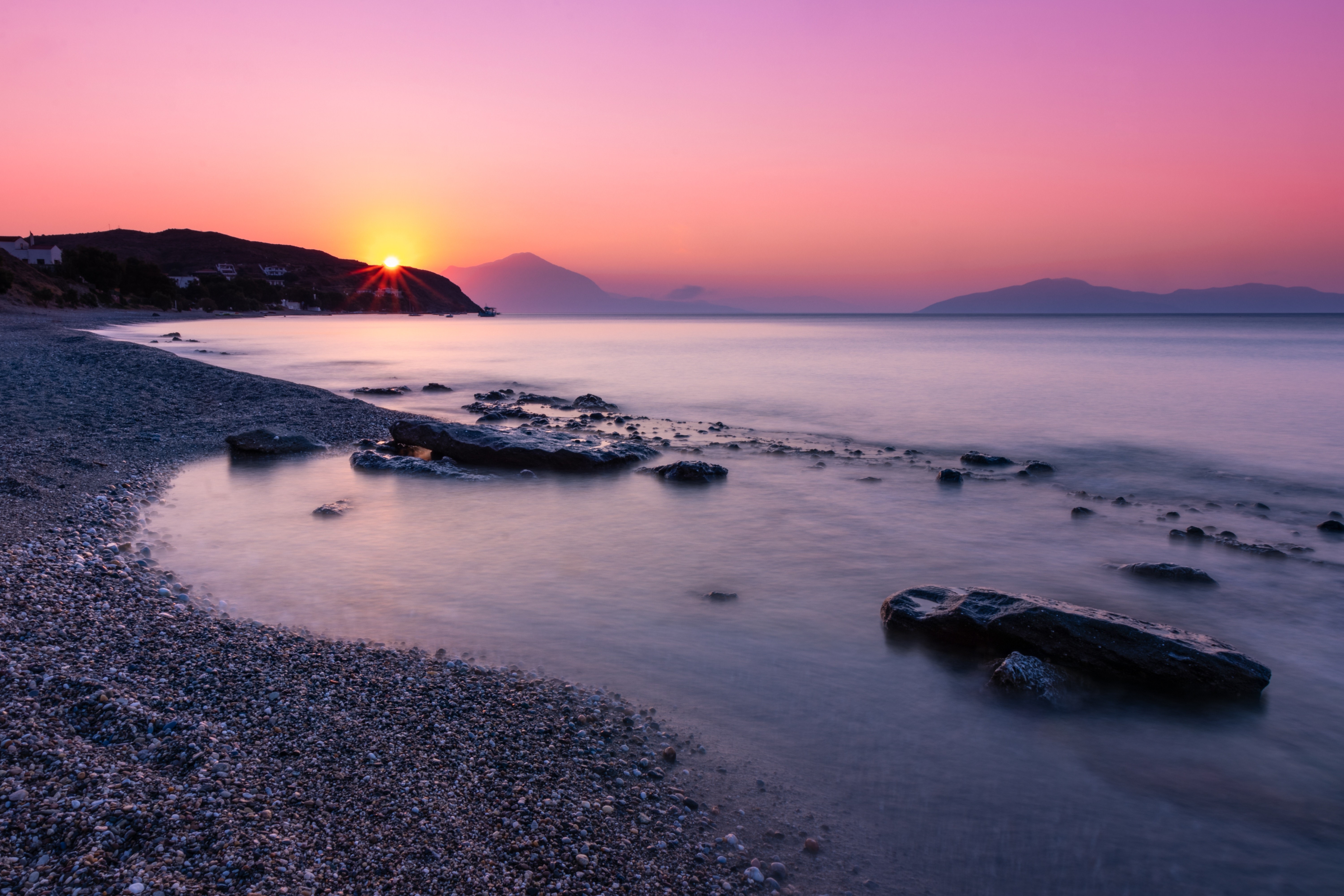 sunrise, nature, hd, sky, ocean, 4k, 5k, HD Wallpaper