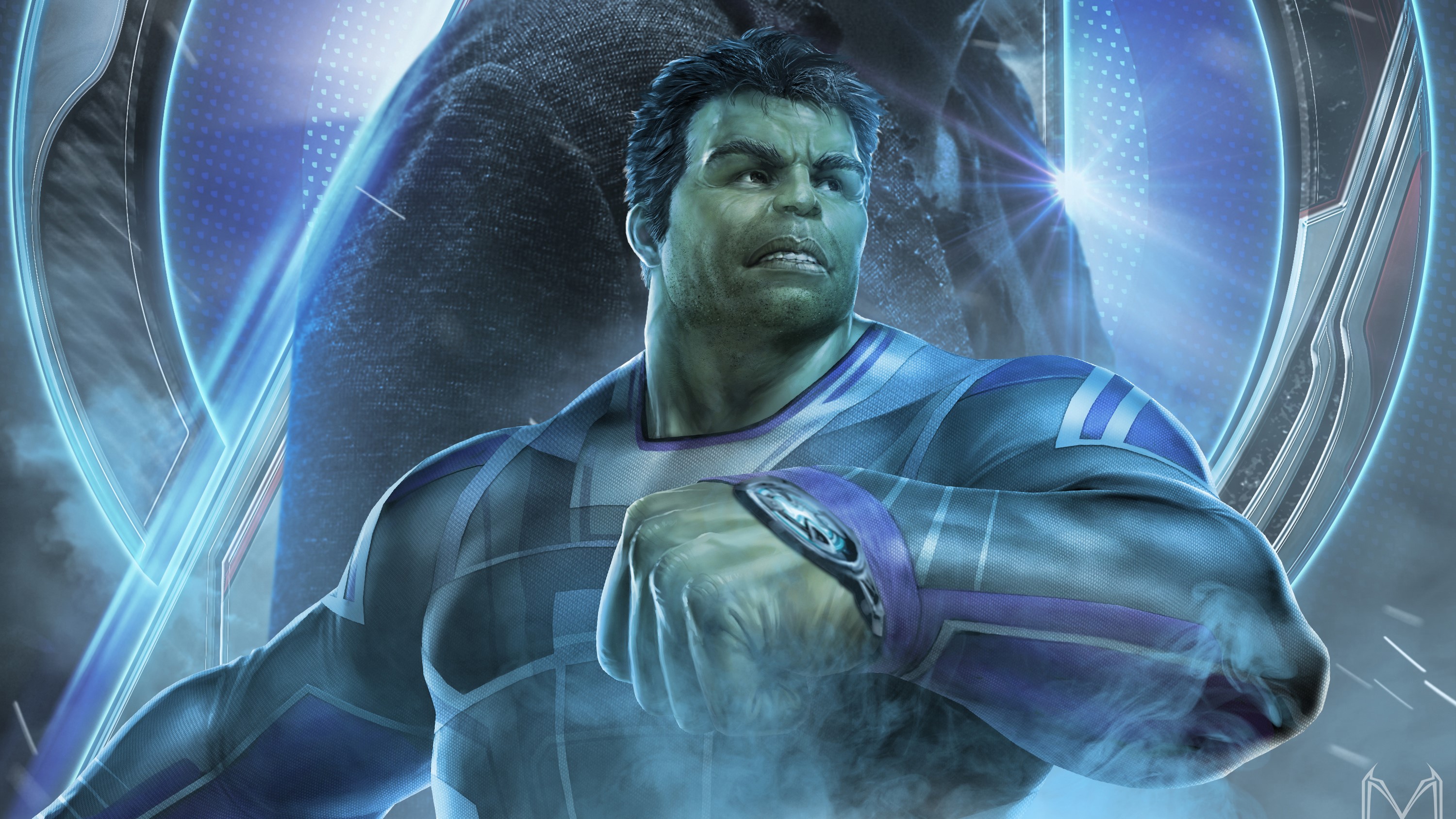avengers endgame, avengers end game, movies, 2019 movies, hd, hulk, superheroes, artwork, behance, HD Wallpaper