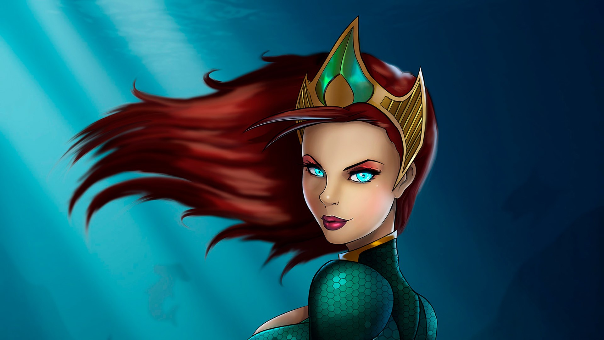 mera, superheroes, artist, artwork, digital art, hd, deviantart, HD Wallpaper
