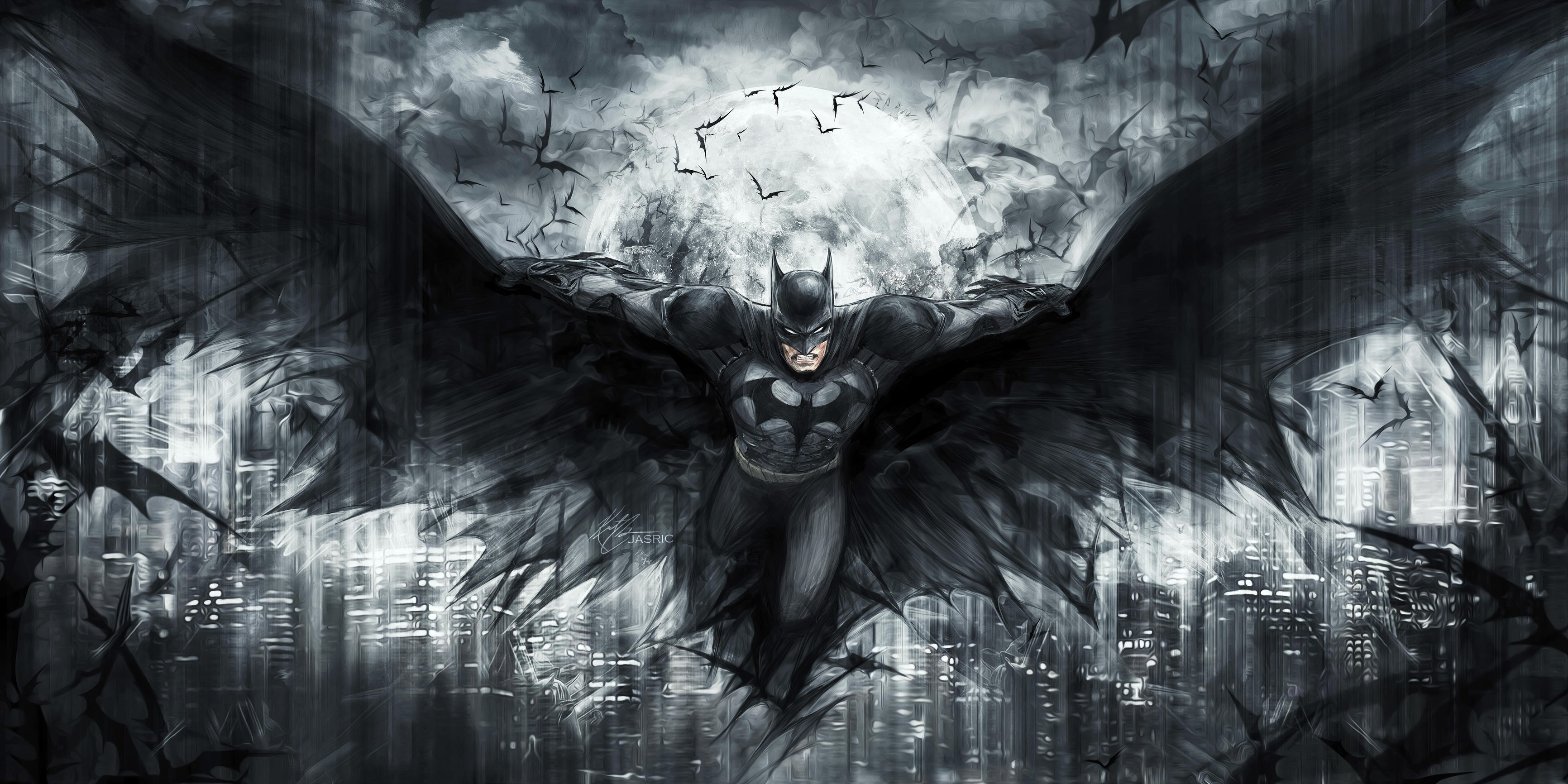 batman, hd, superheroes, artwork, digital art, deviantart, HD Wallpaper