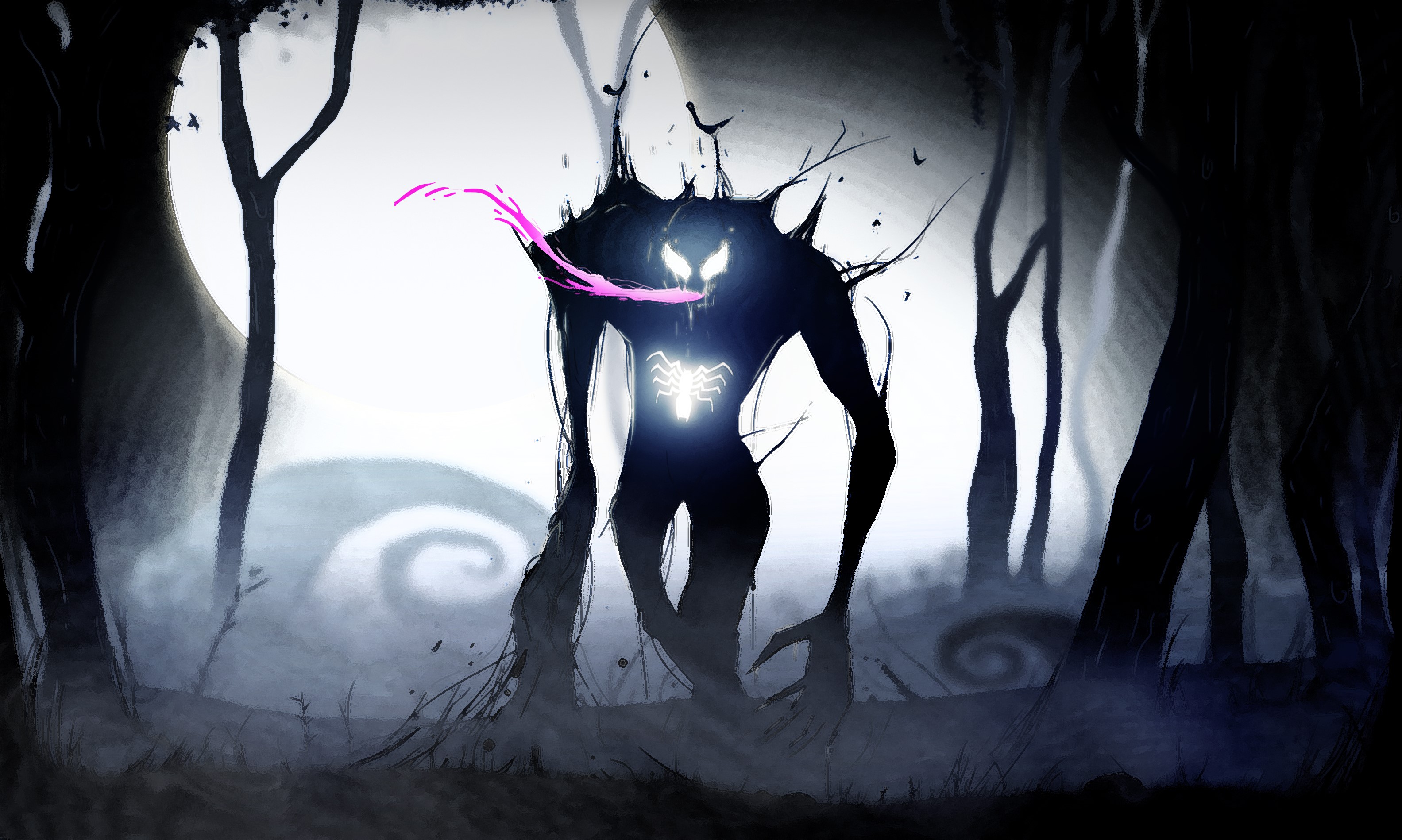 venom, hd, superheroes, deviantart, artist, artwork, HD Wallpaper