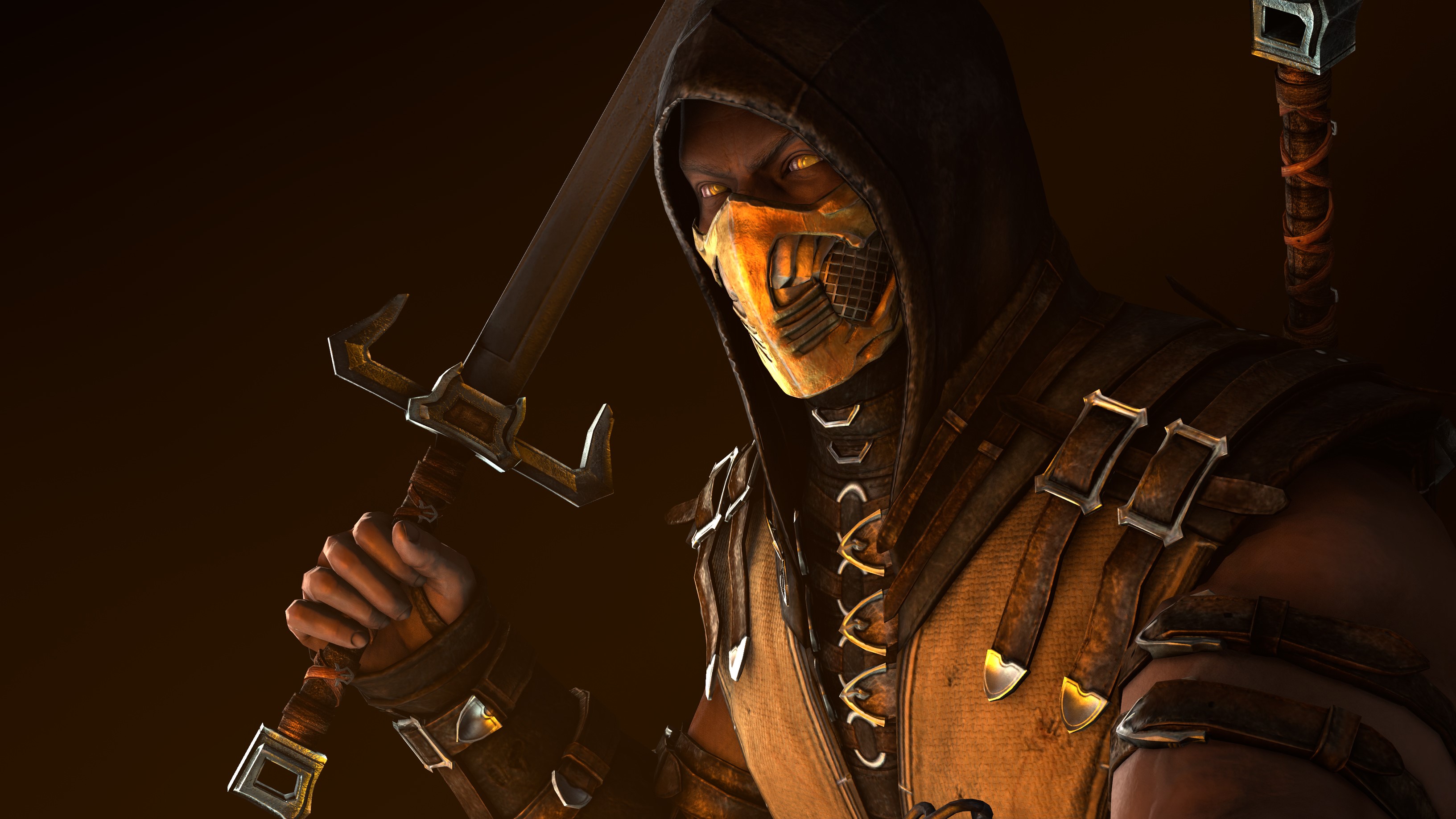 scorpion, games, xbox games, ps games, pc games, mortal kombat, hd, 4k, deviantart, HD Wallpaper