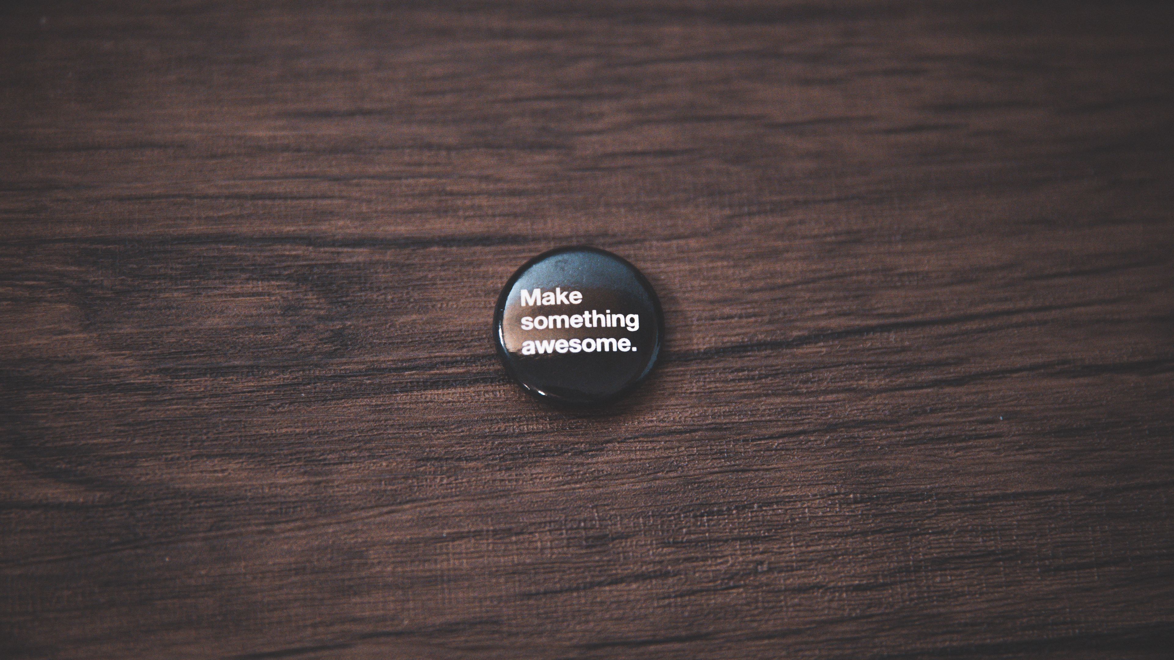 motivation, inscription, button, text, 4k, HD Wallpaper